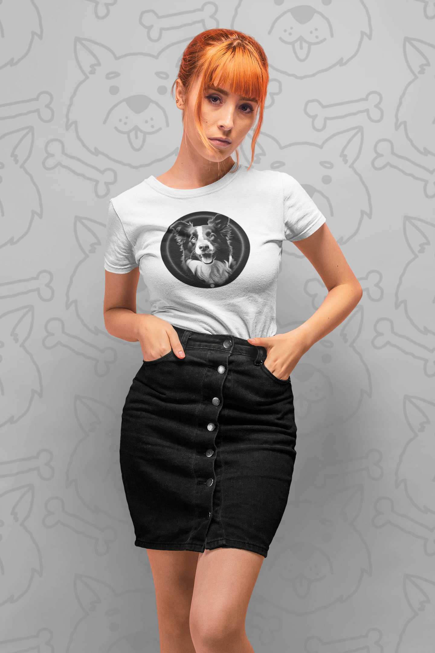 Nome do produto: Camisa Border Collie