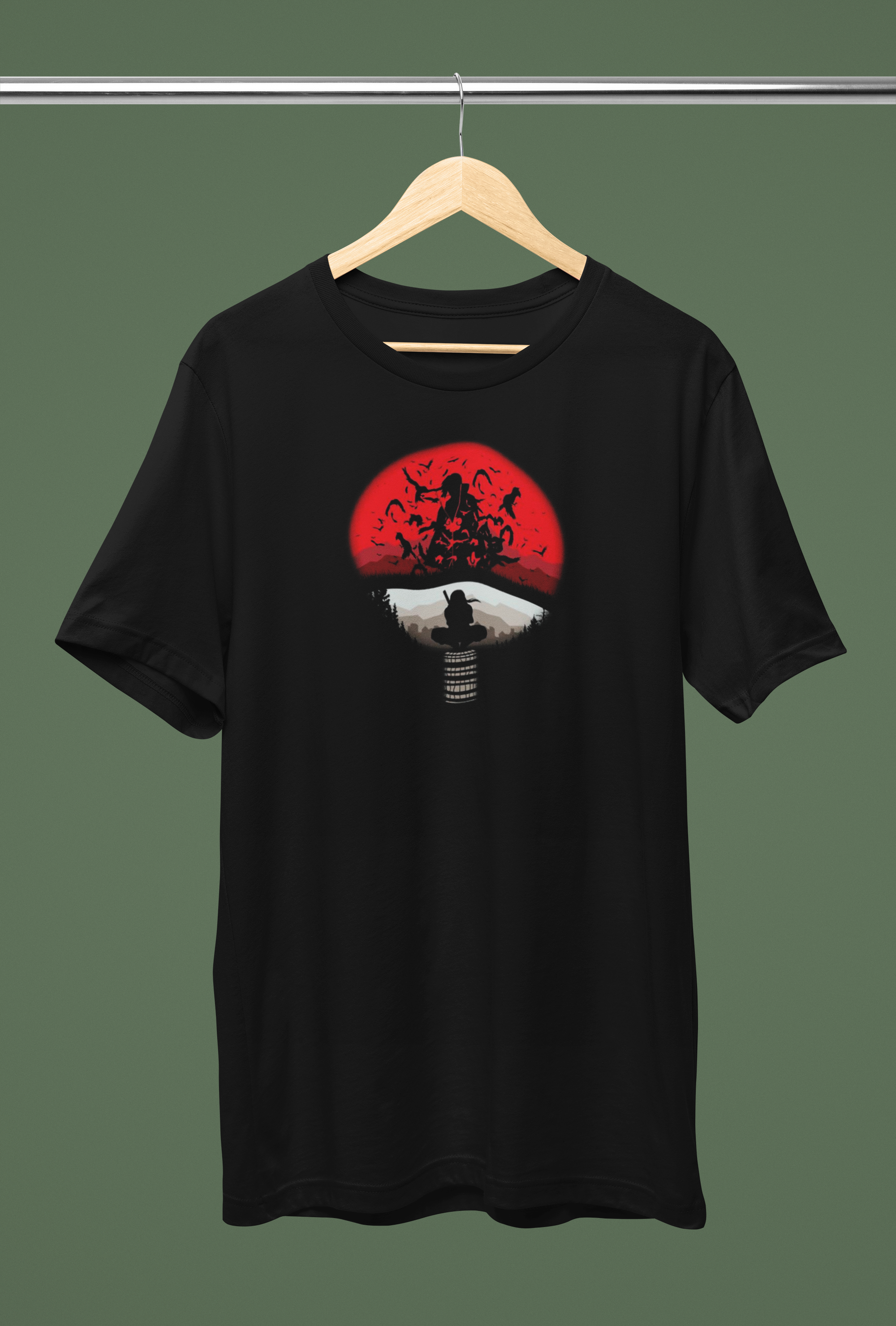 Nome do produto: Camiseta - Clã Uchiha