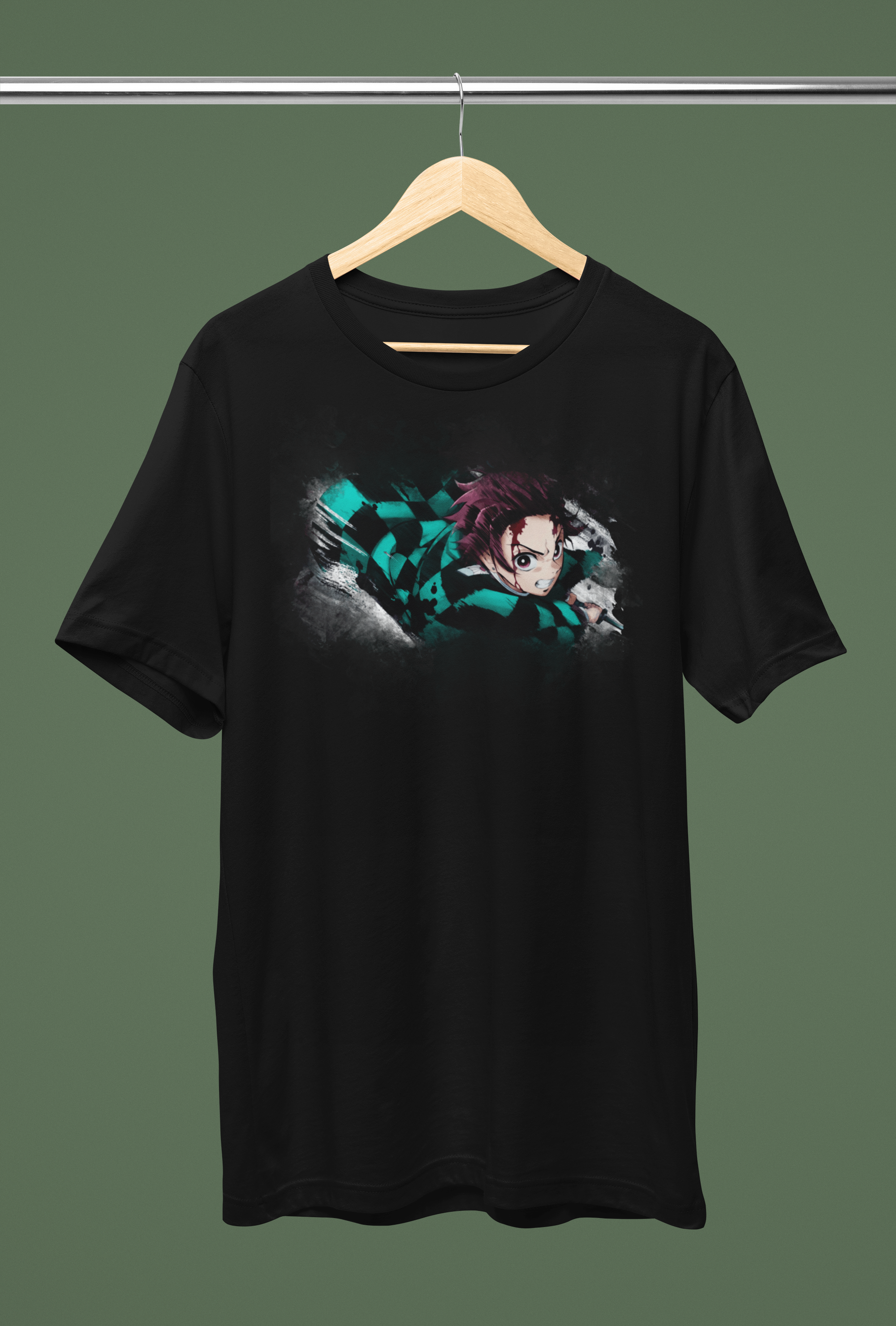 Nome do produto: Camiseta - Tanjiro Kamada Kimetsu no Yaiba