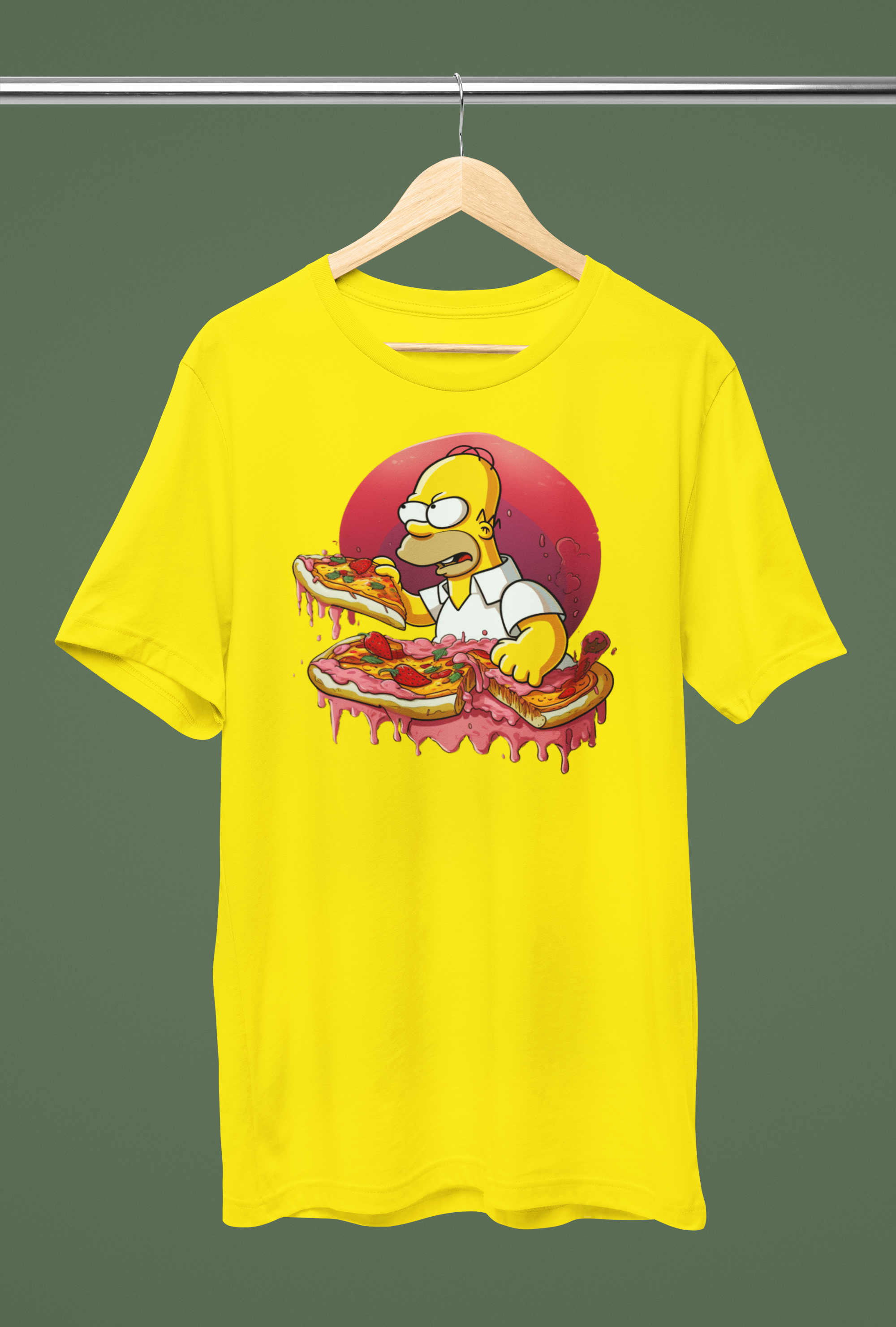 Nome do produto: Camiseta - Homero Simpson food
