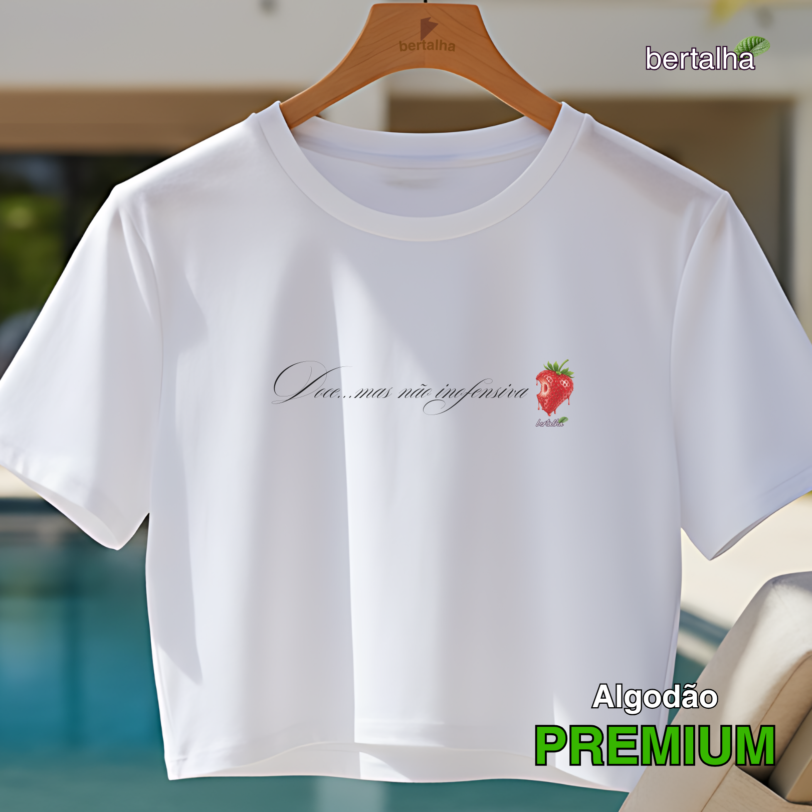 Primavera Verão 2026 || Cropped || Doce mas não inofensiva