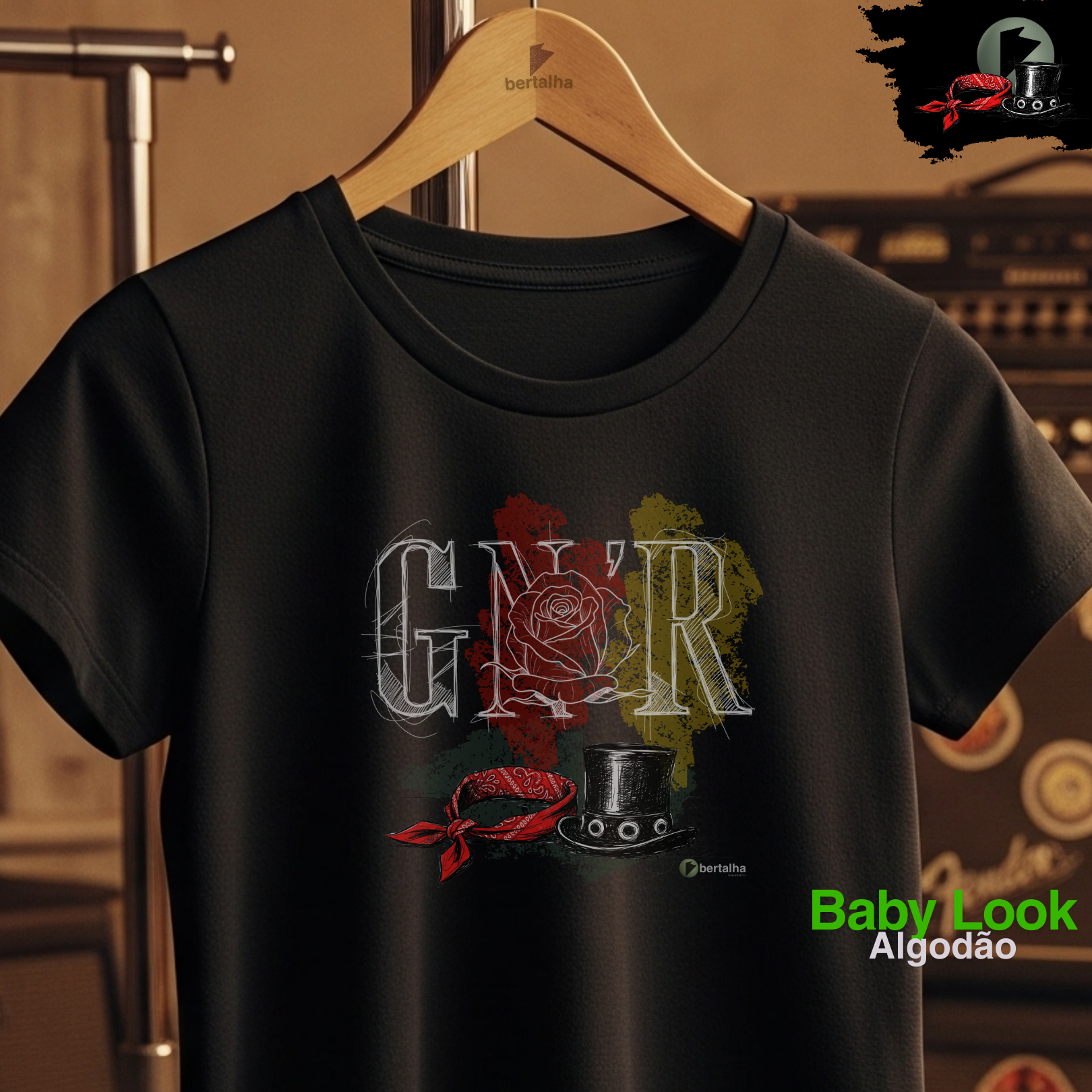 Tributos || G N' R classic || Baby Look