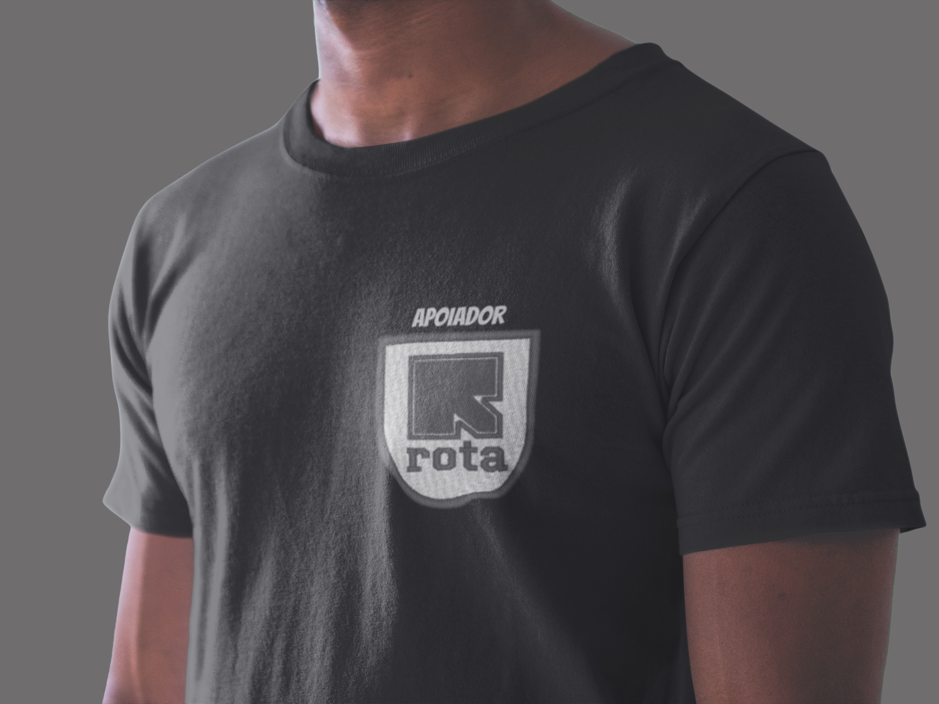 Nome do produto: Camiseta Apoiador ROTA Broche 