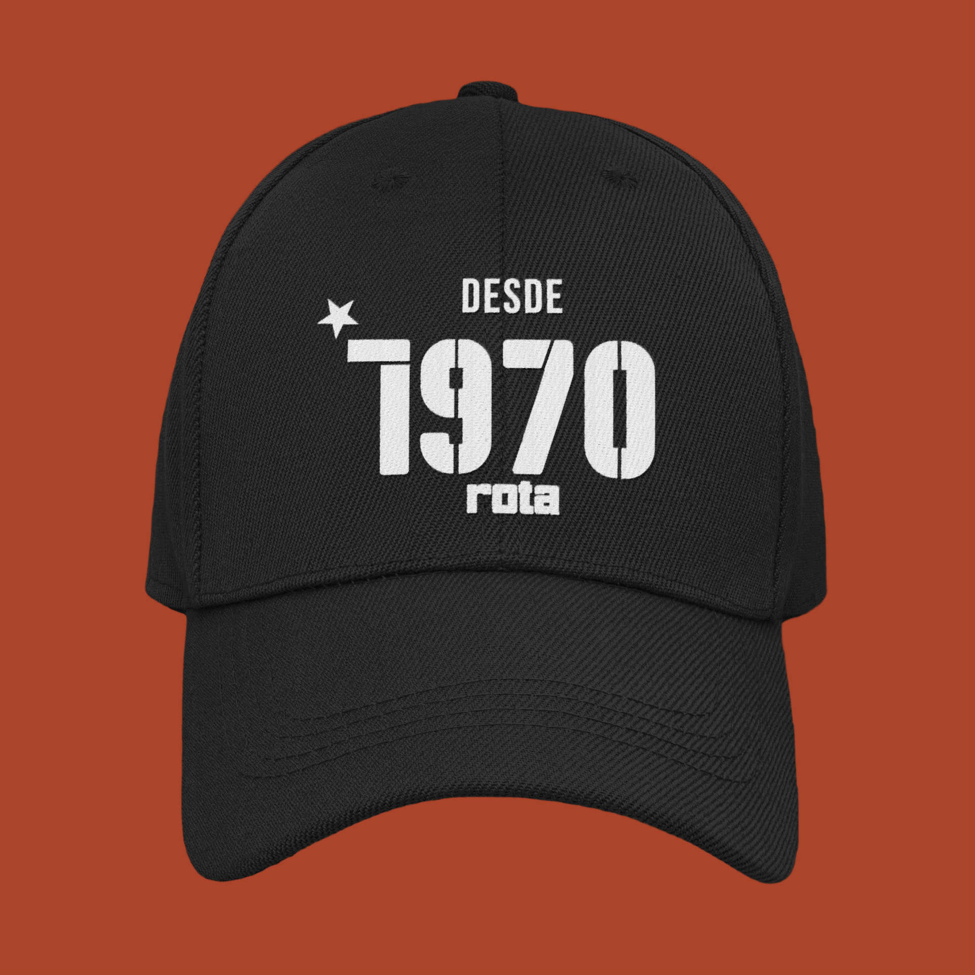 Nome do produto: Boné ano de criação da ROTA (1970)