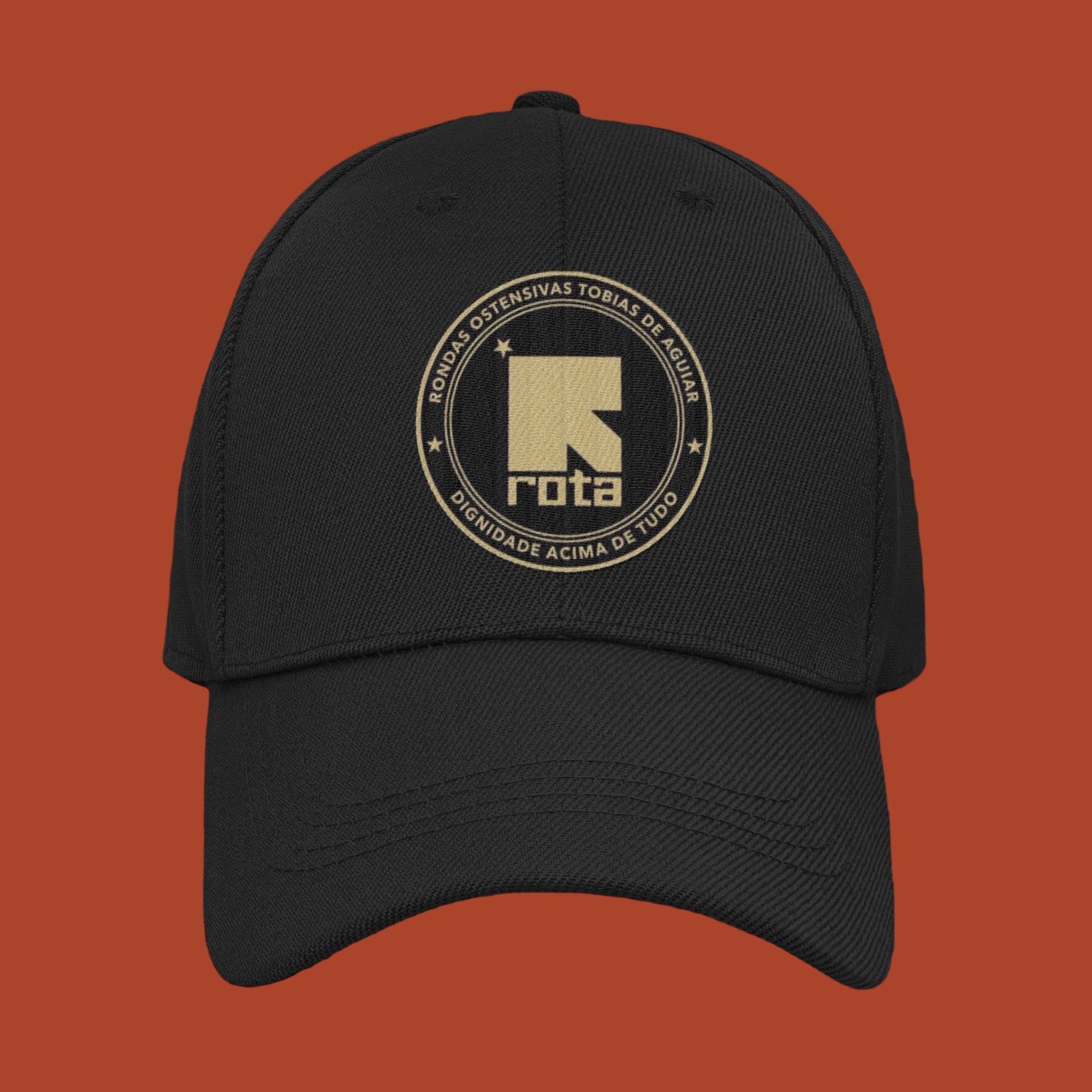 Nome do produto: Boné ROTA Dignidade acima de tudo PRETO