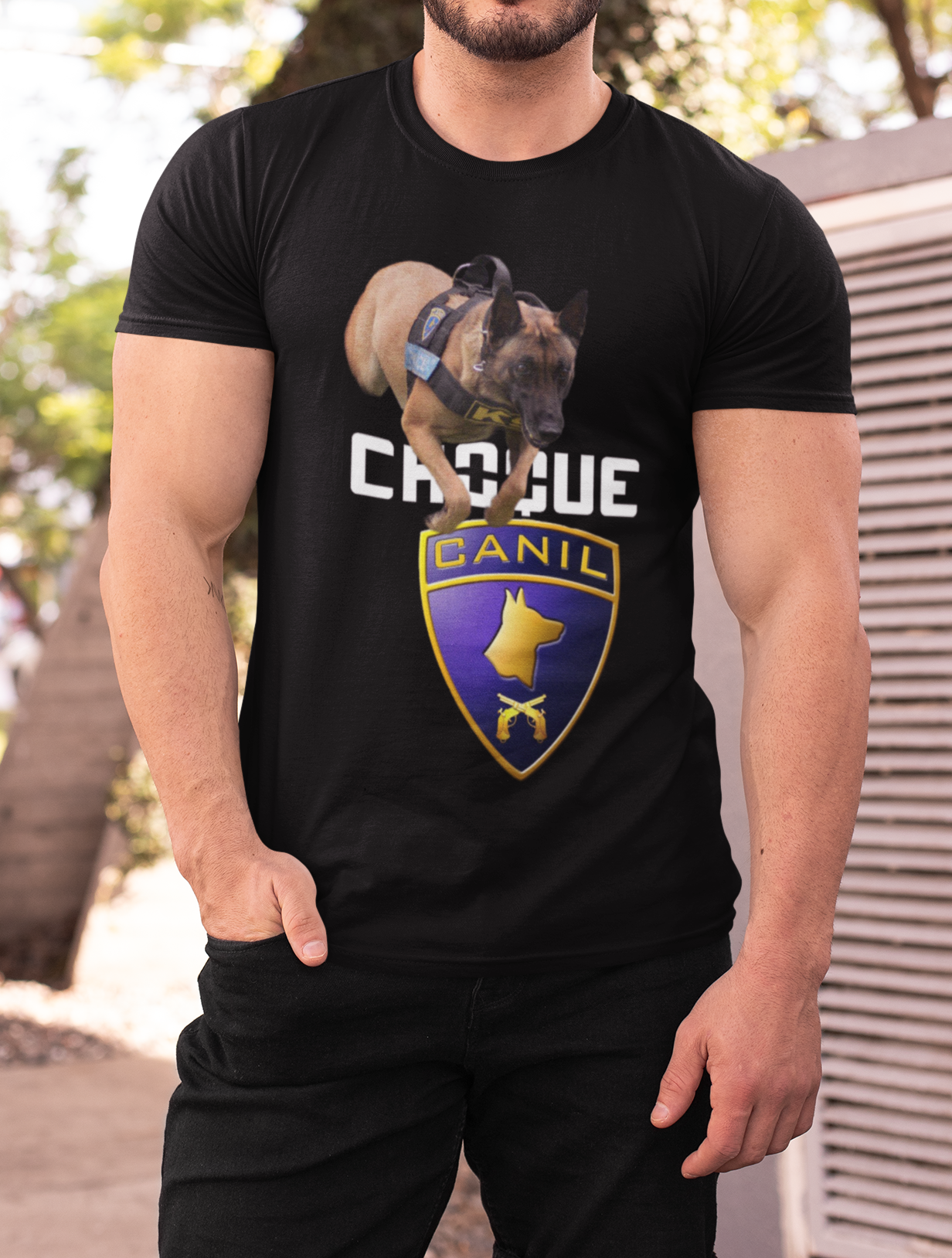 Nome do produto: Camiseta Canil CHOQUE 