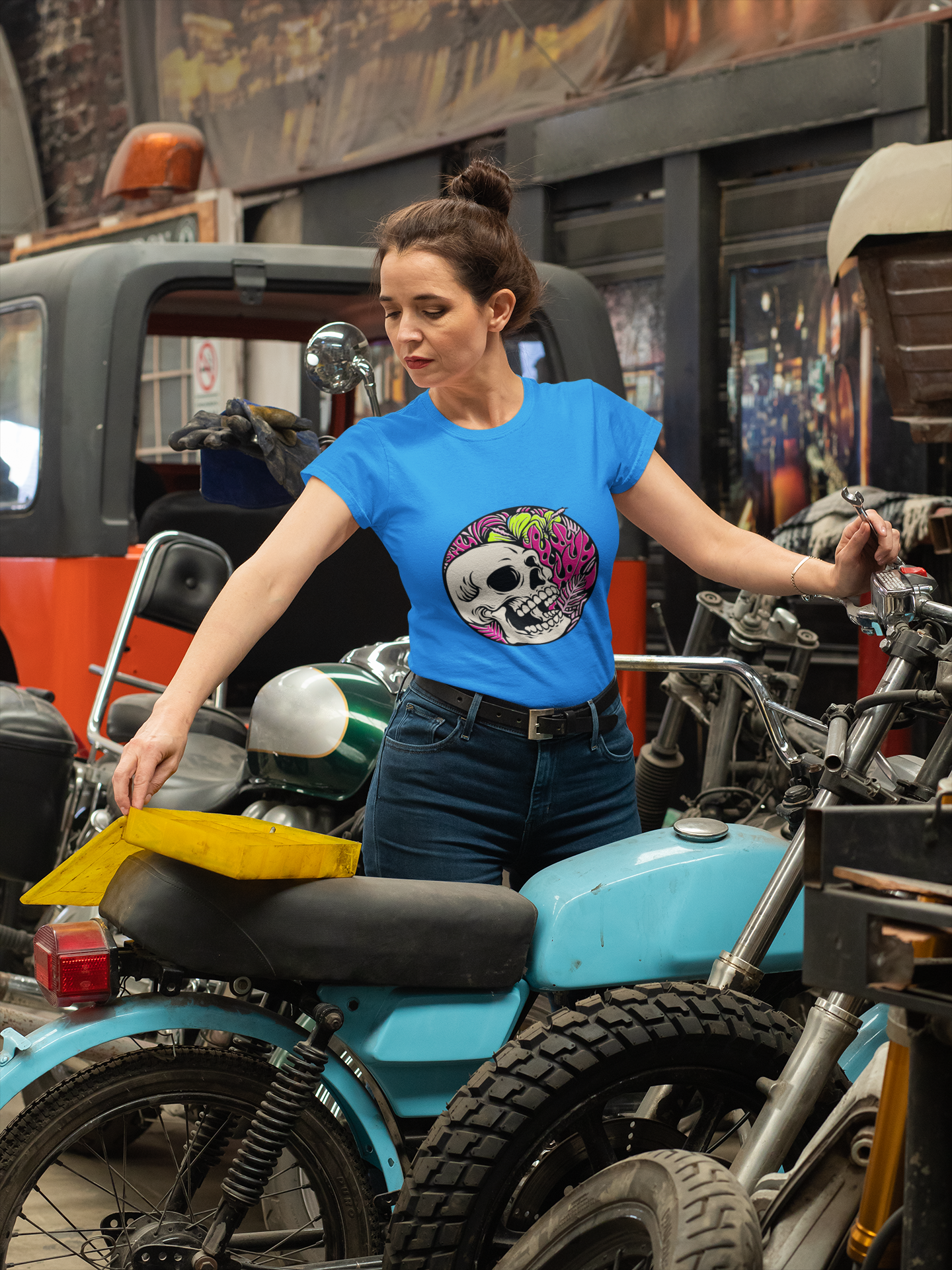 Nome do produto: Camiseta Skull