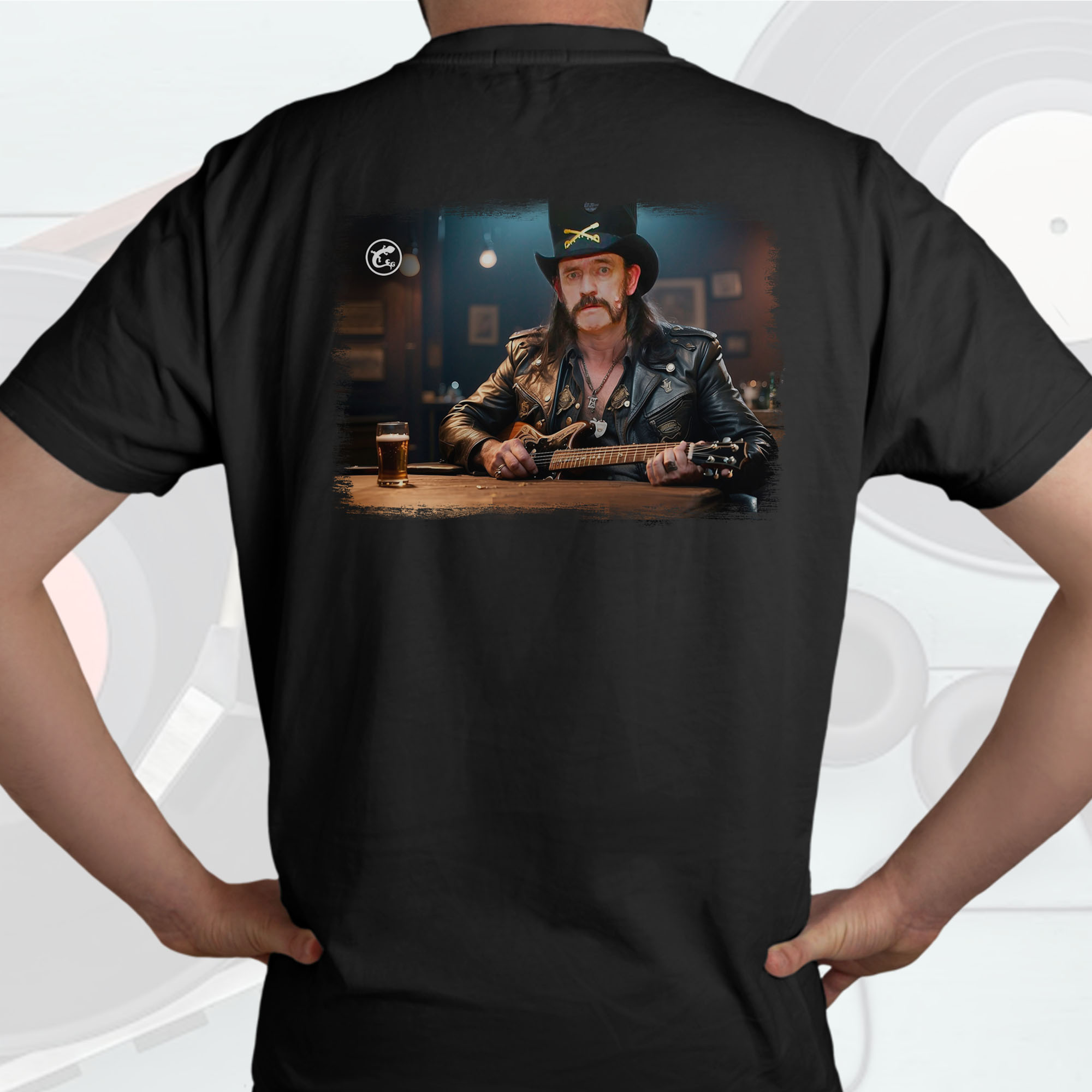 Camiseta Lemmy Kilmister - COSTAS