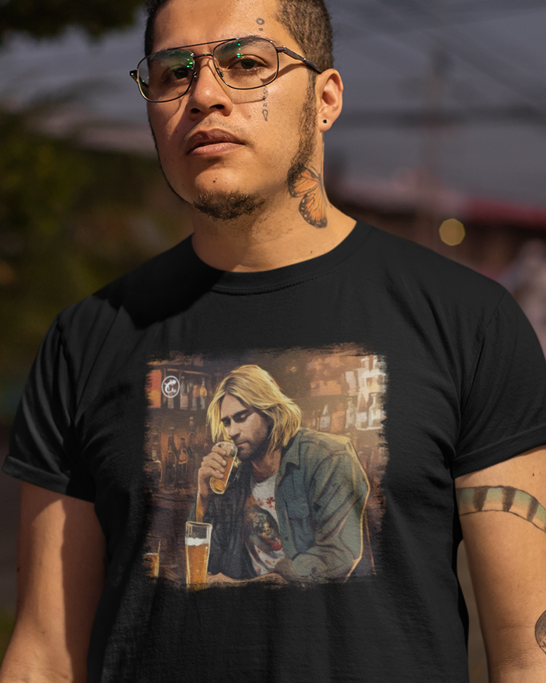Nome do produto: Camiseta de Boteco Kurt Cobain