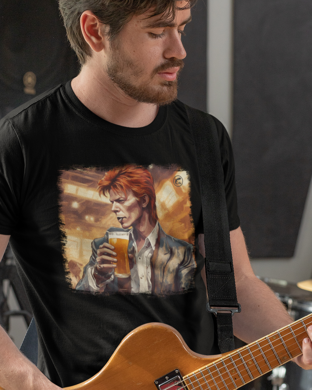 Camiseta de Rock David Bowie