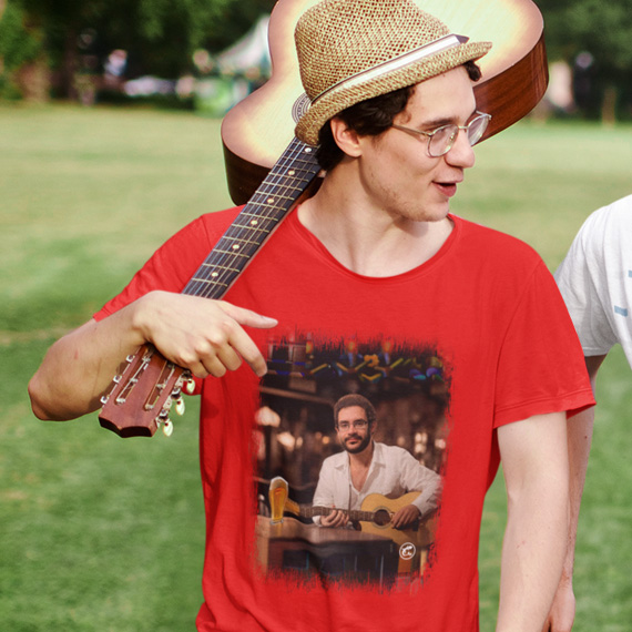 Camiseta de Rock Renato Russo - Legião Urbana