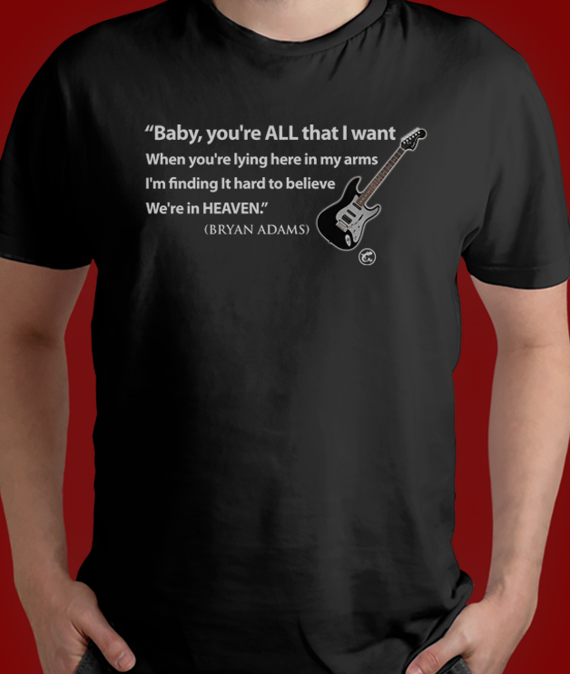 Camiseta Heaven - Bryan Adams