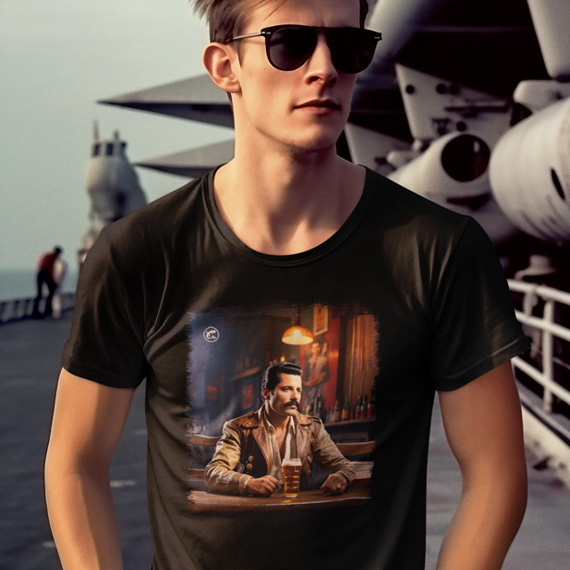 Camiseta de Rock Freddie Mercury