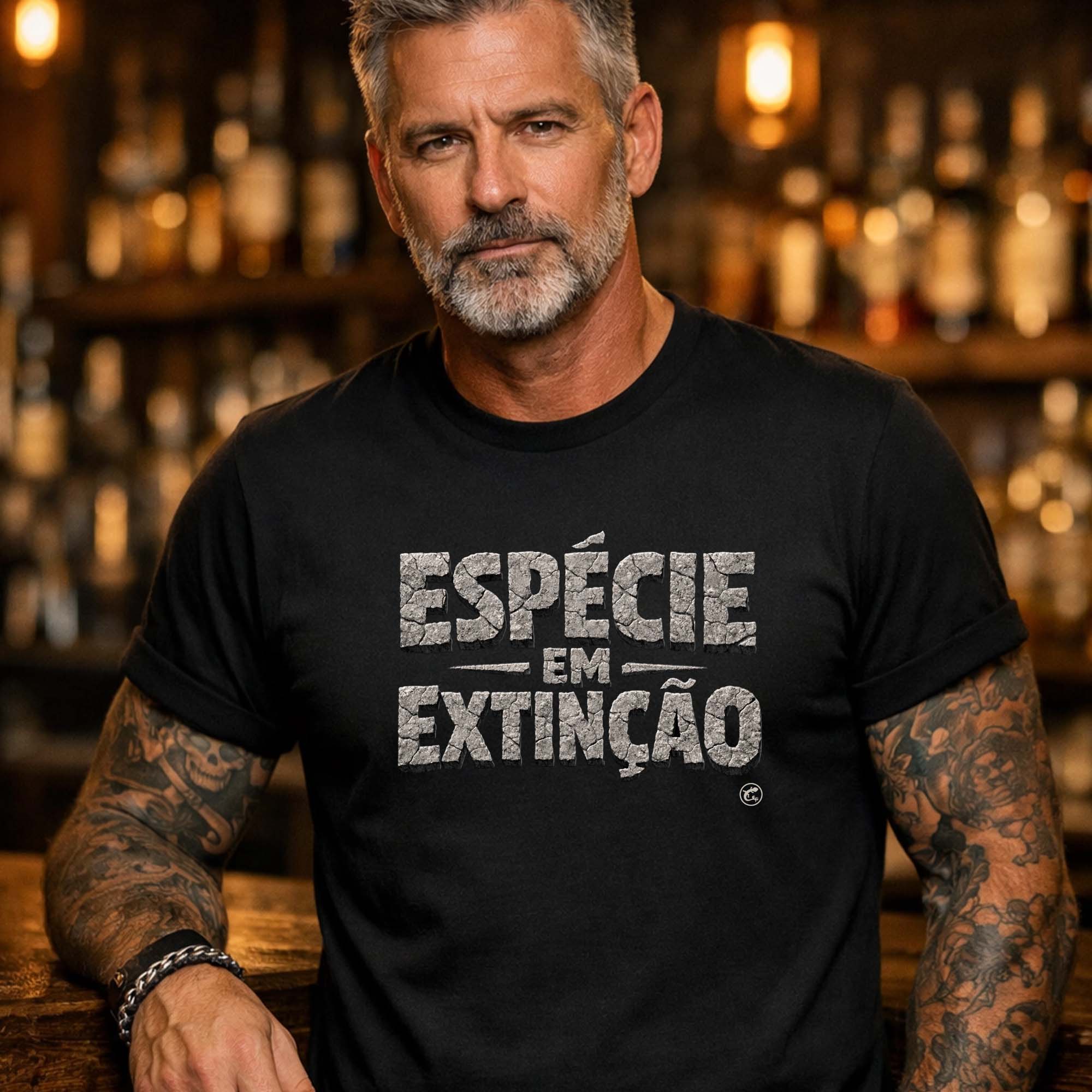 Camiseta Espécie em Extinção