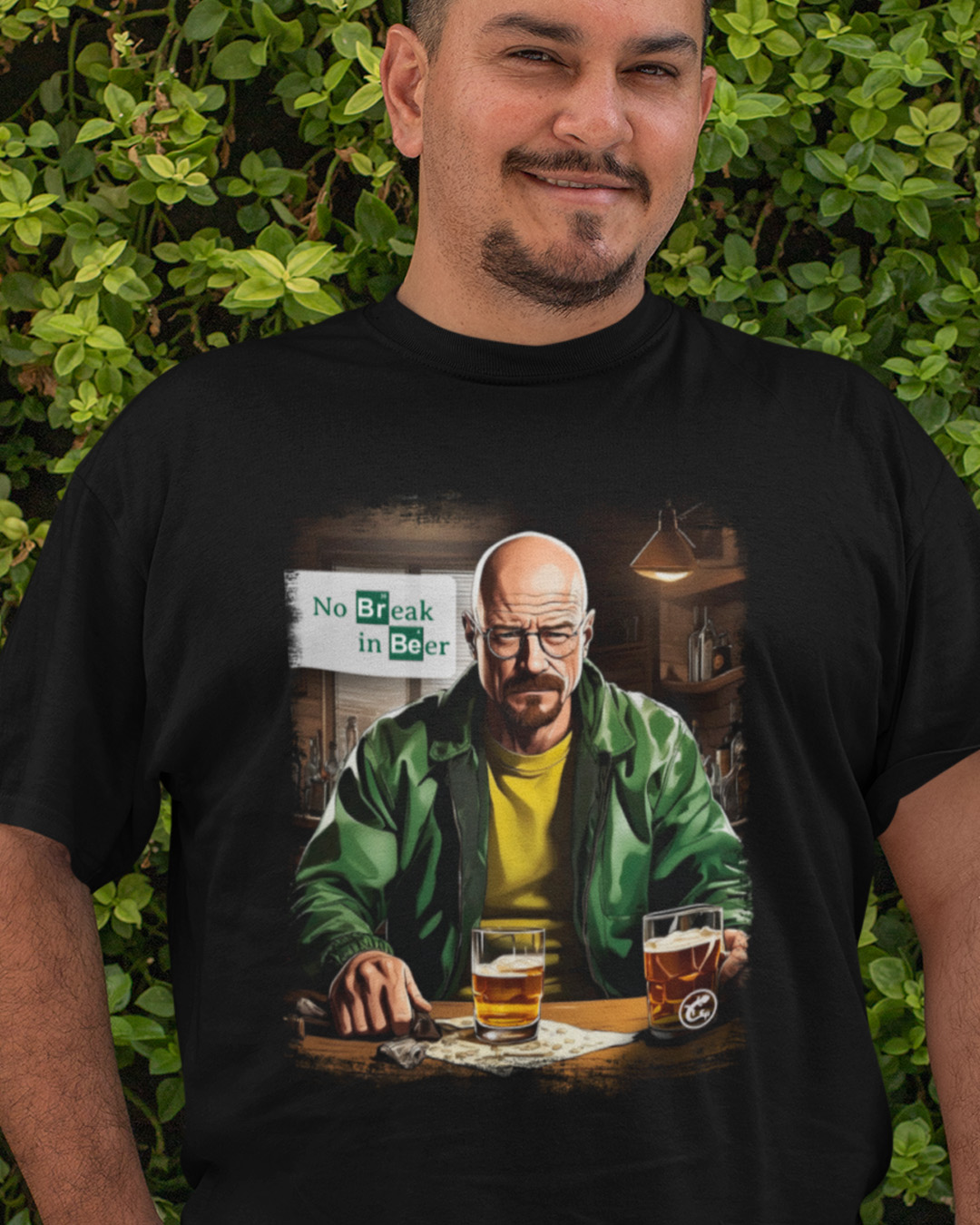 Nome do produto: Camiseta de Boteco No Break in Beer - Plus Size