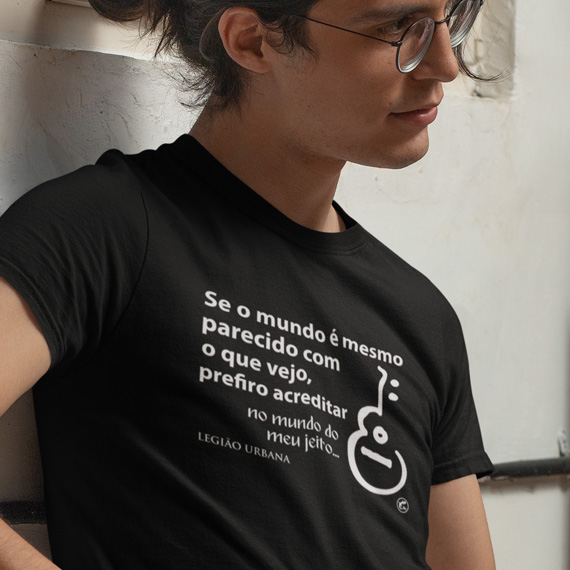 Nome do produto: Camiseta Lobisomem Juvenil - Legião Urbana