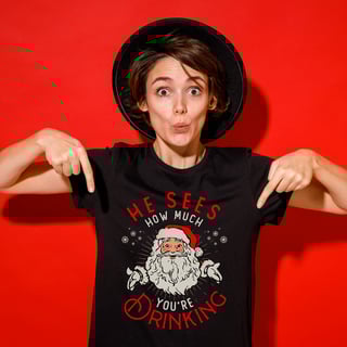 Camisetas Natalinas 2 (Baby Long)