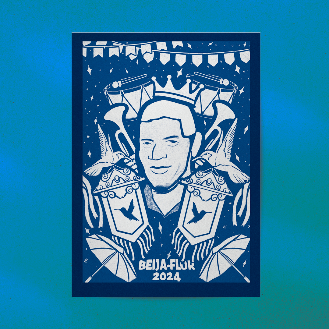 Nome do produto: Beija-Flor 2024: Poster