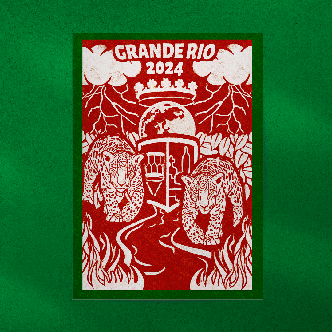 Nome do produto: Grande Rio 2024: Pôster 