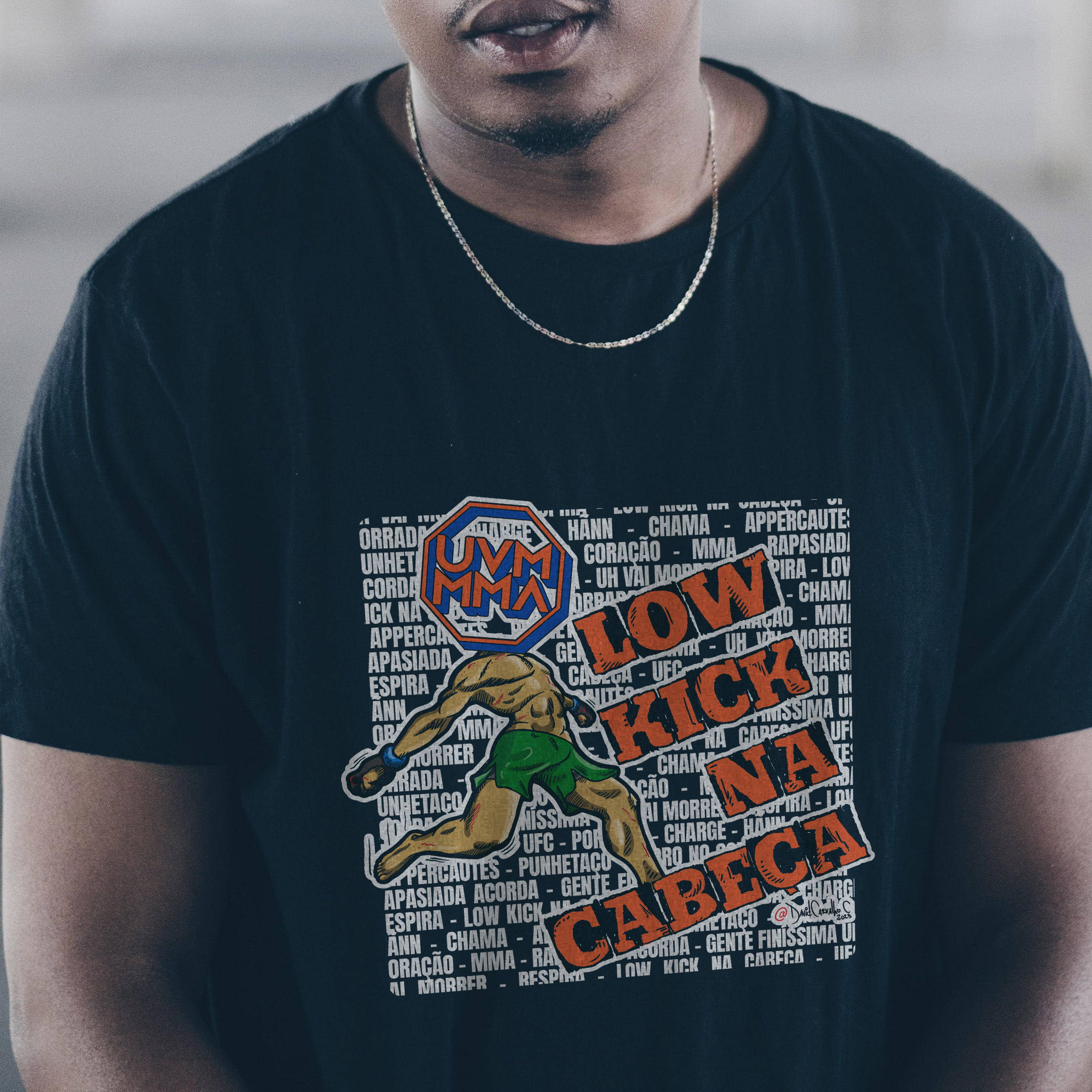 Nome do produto: LOW KICK NA CABEÇA - Uh Vai Morrer - Coloridas