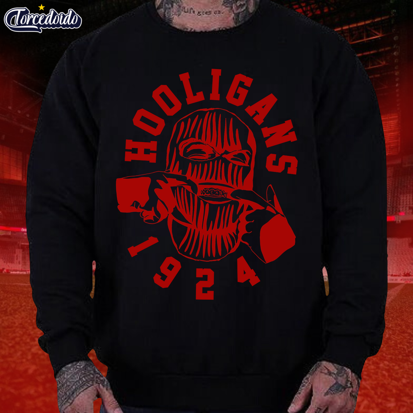 Nome do produto: Moletom Careca Hooligans 1924 - Athletico