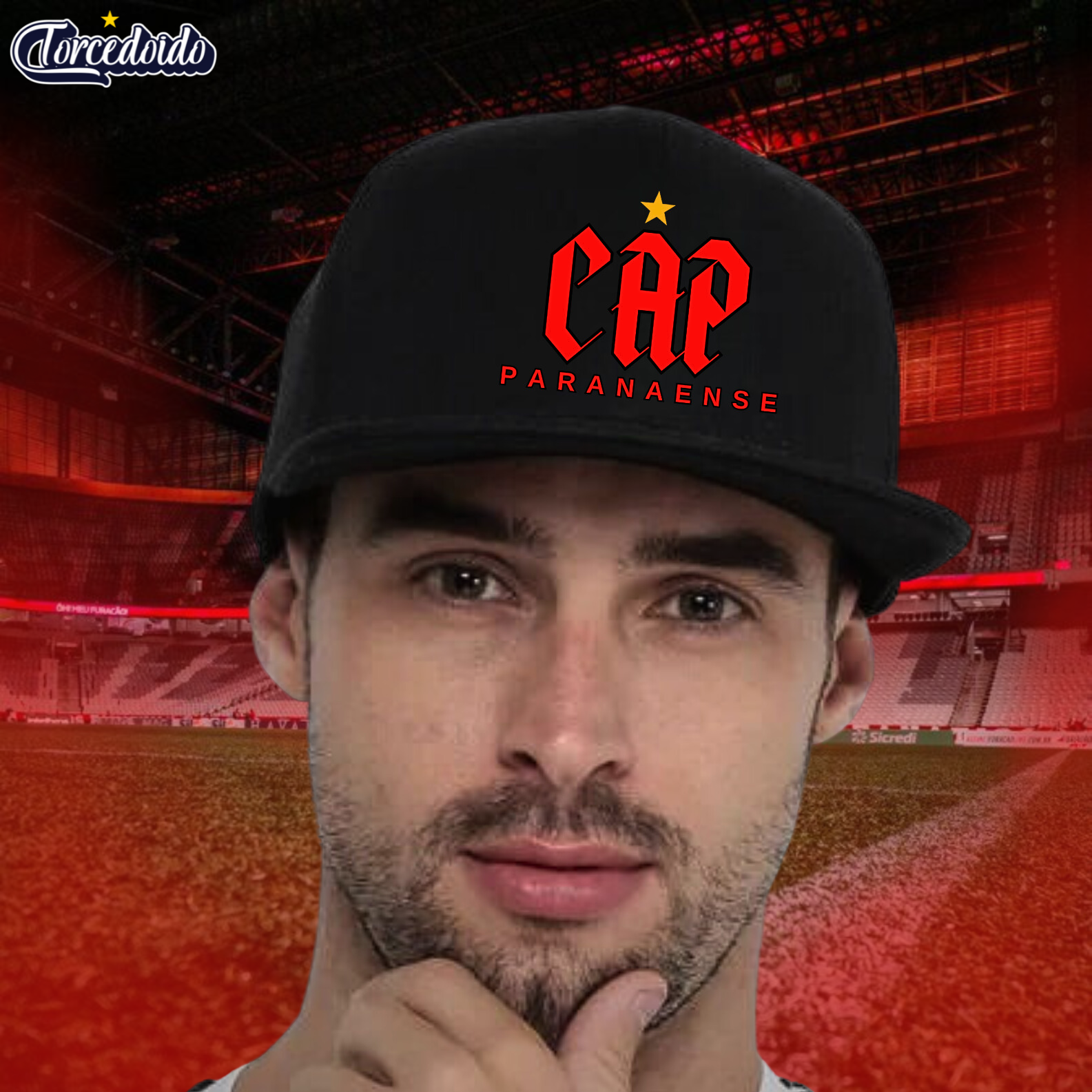 Nome do produto: Boné Aba Reta CAP - Athletico