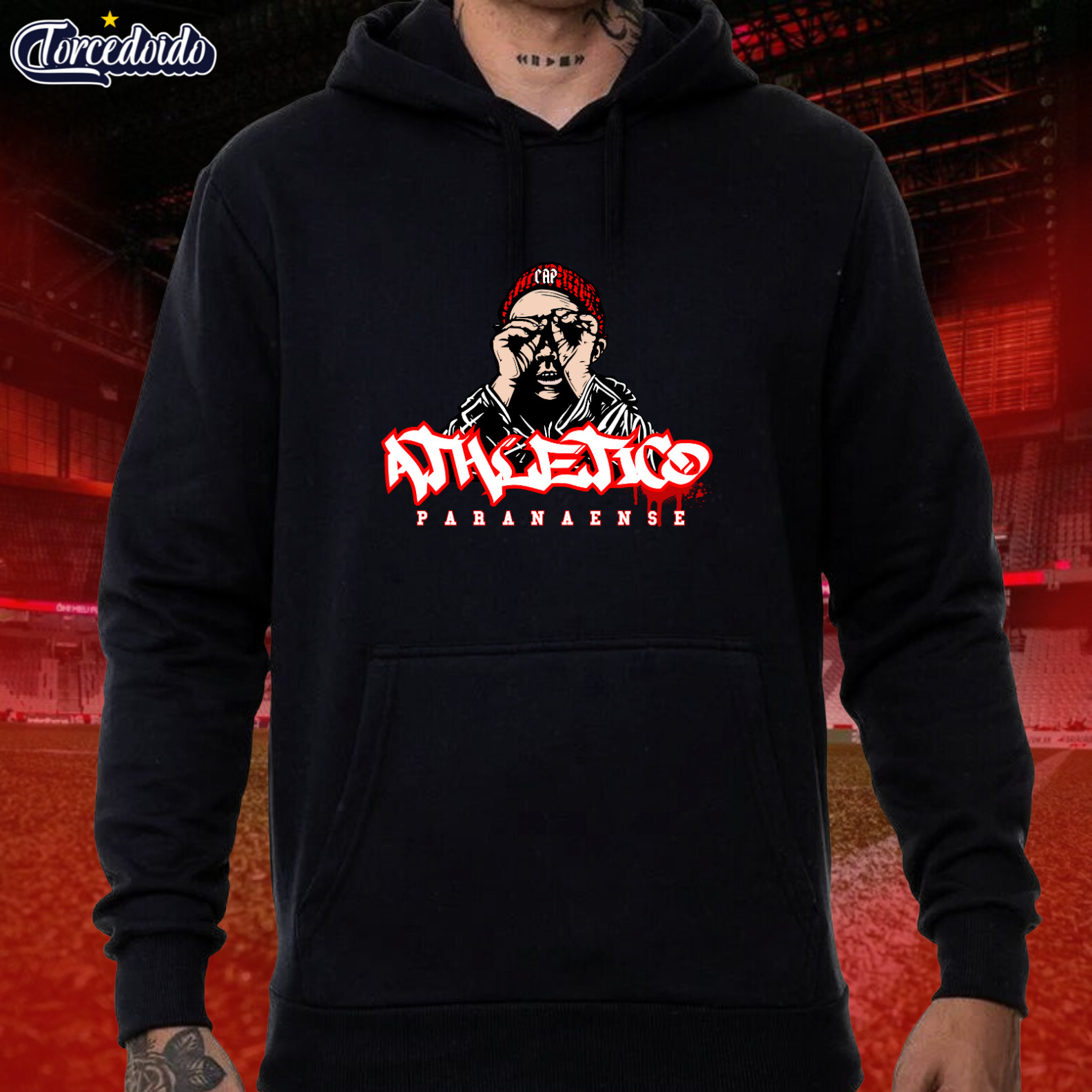 Nome do produto: Moletom Canguru Graffiti - Athletico