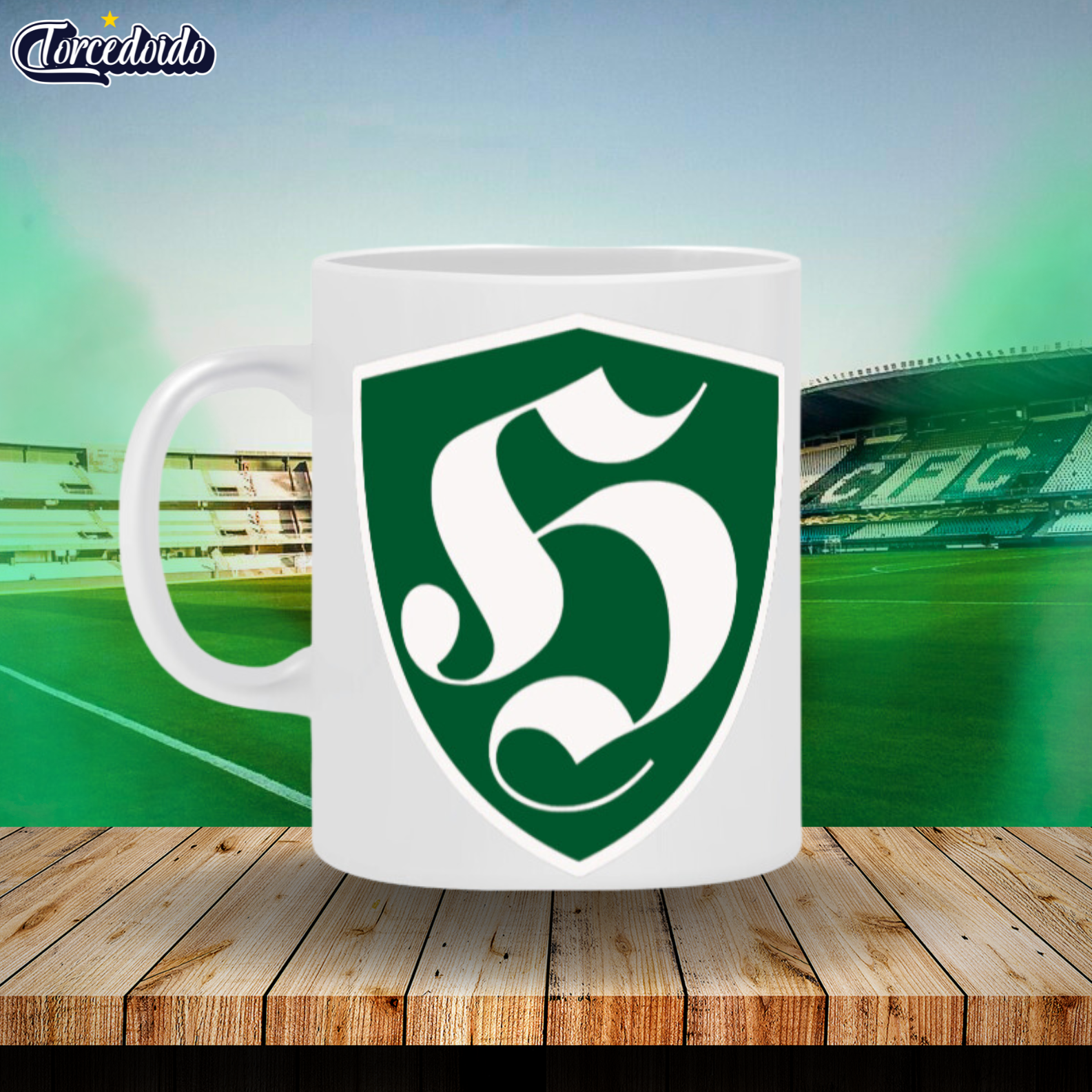 Nome do produto: Caneca Cerâmica Hooligans Logo - Coritiba