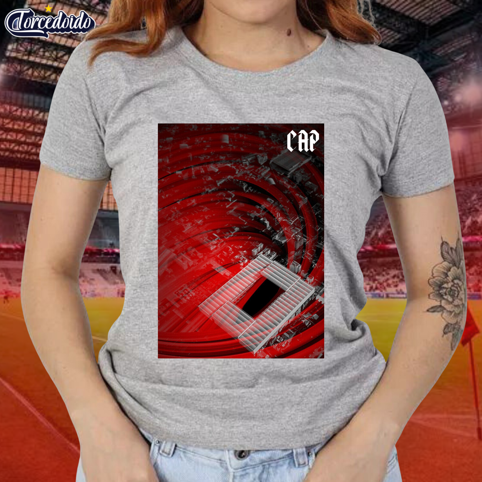 Nome do produto: Camiseta Baby Arena CAP - Athletico