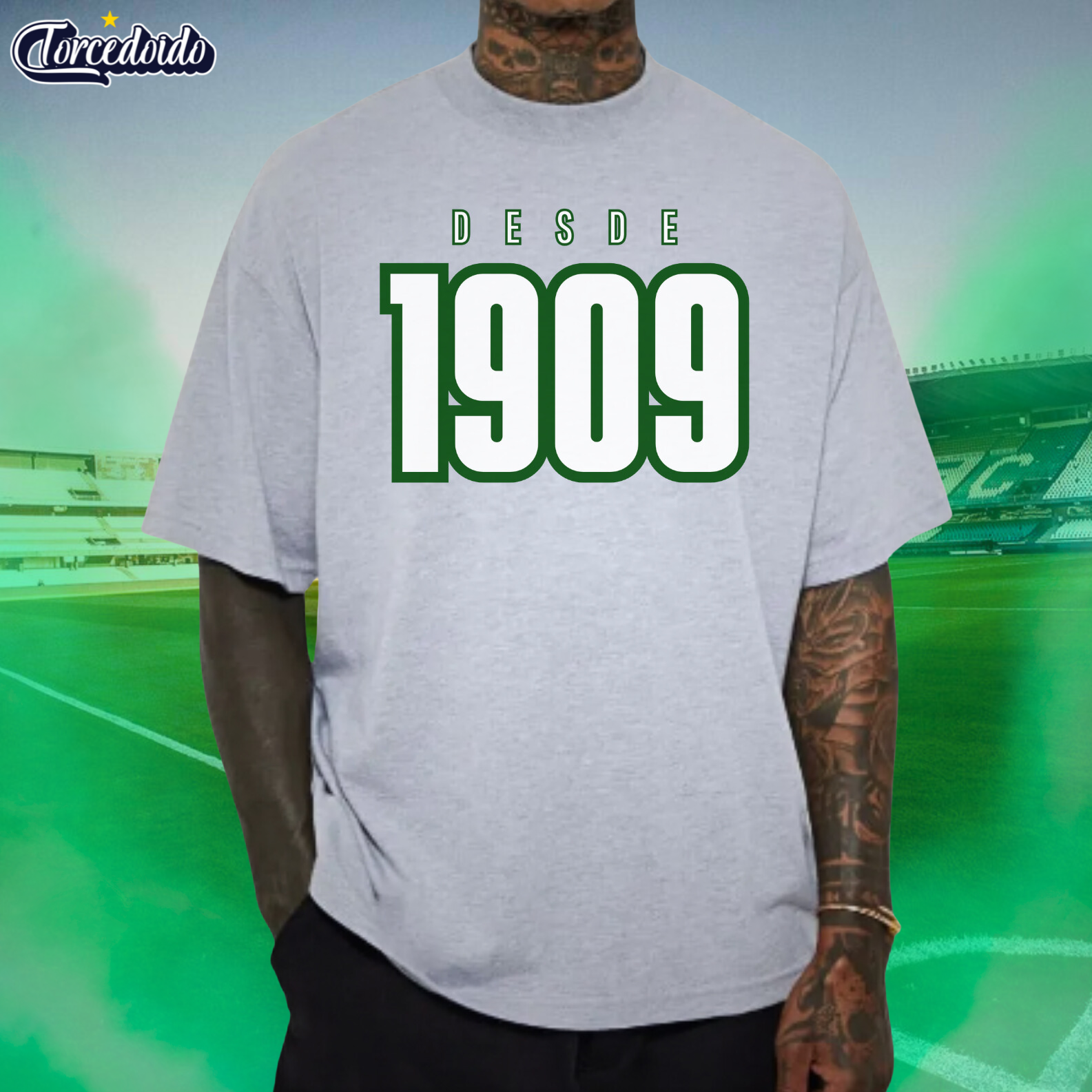 Nome do produto: Camiseta Desde 1909 - Coritiba 