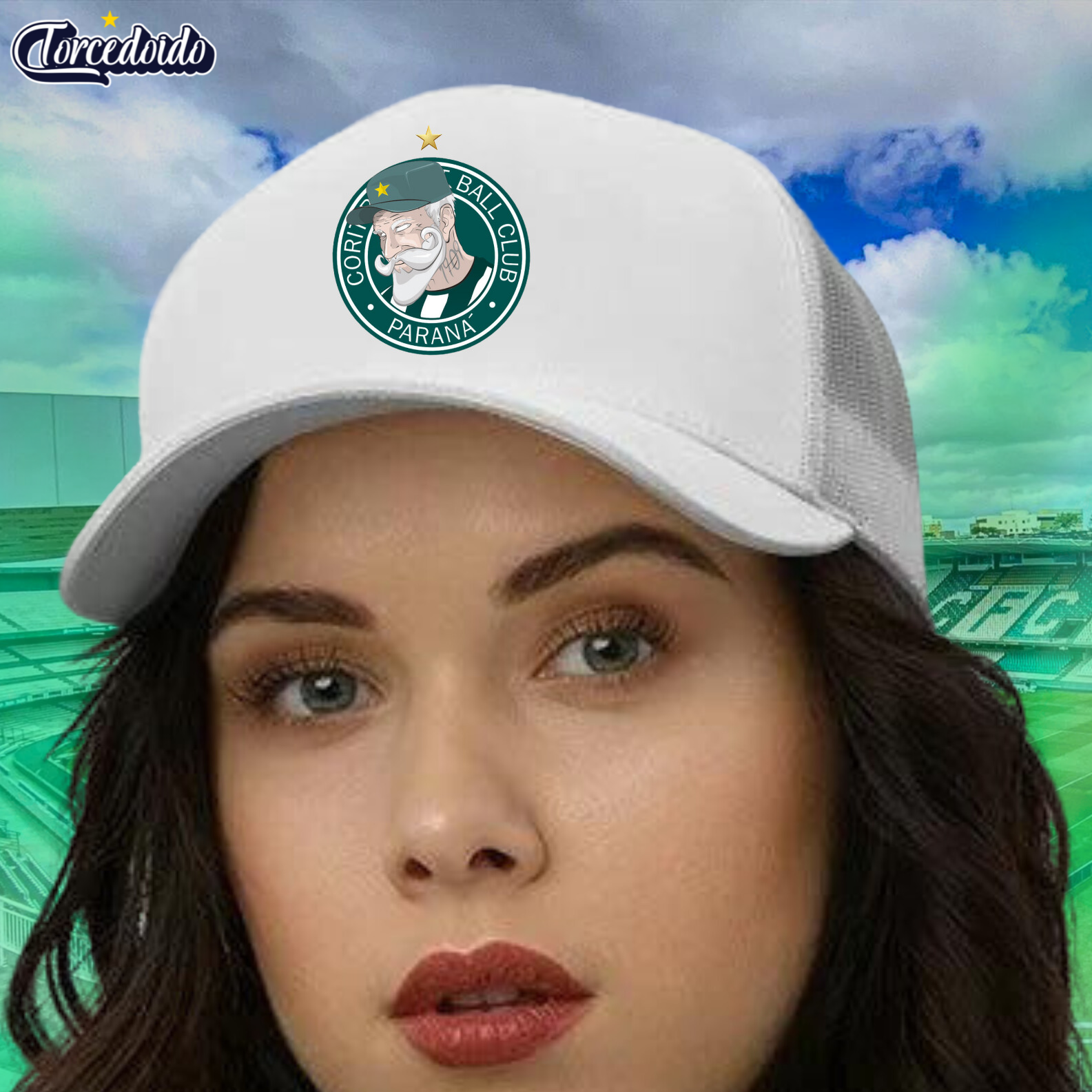 Nome do produto: Boné Redinha Vovô Coxa - Coritiba