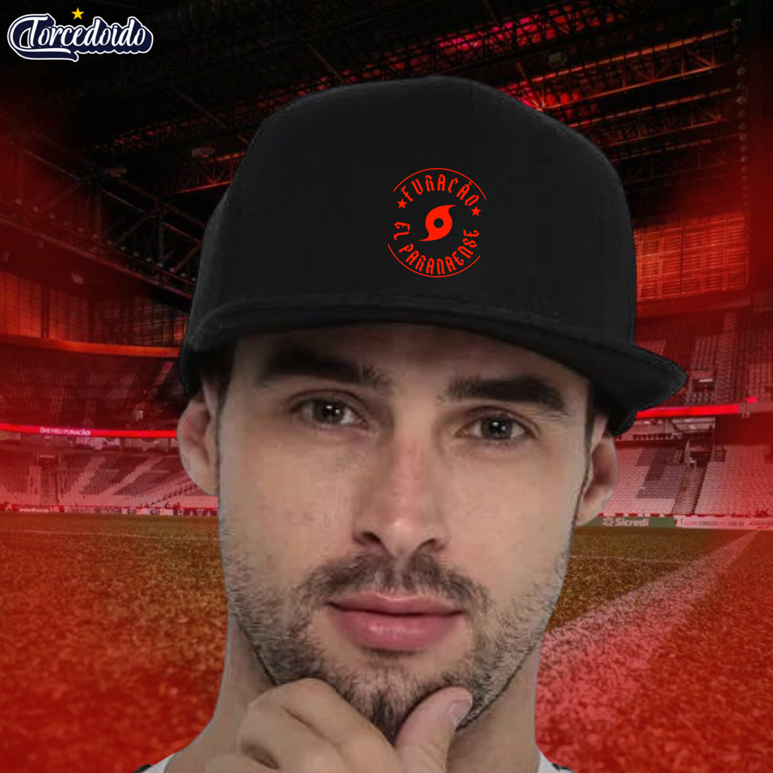 Nome do produto: Boné Aba Reta El Paranaense - Athletico