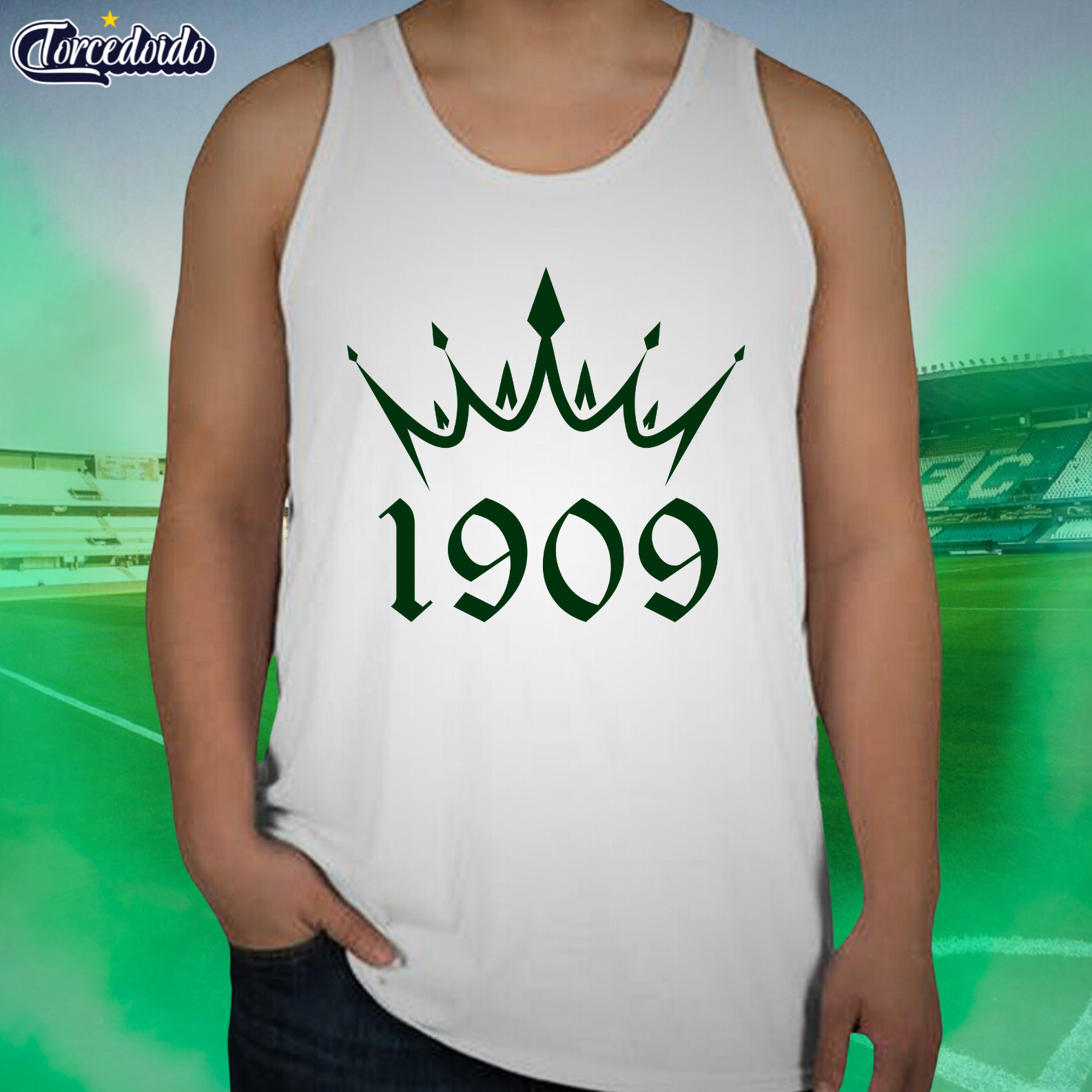 Nome do produto: Camiseta Regata Padrão 1909 - Coritiba