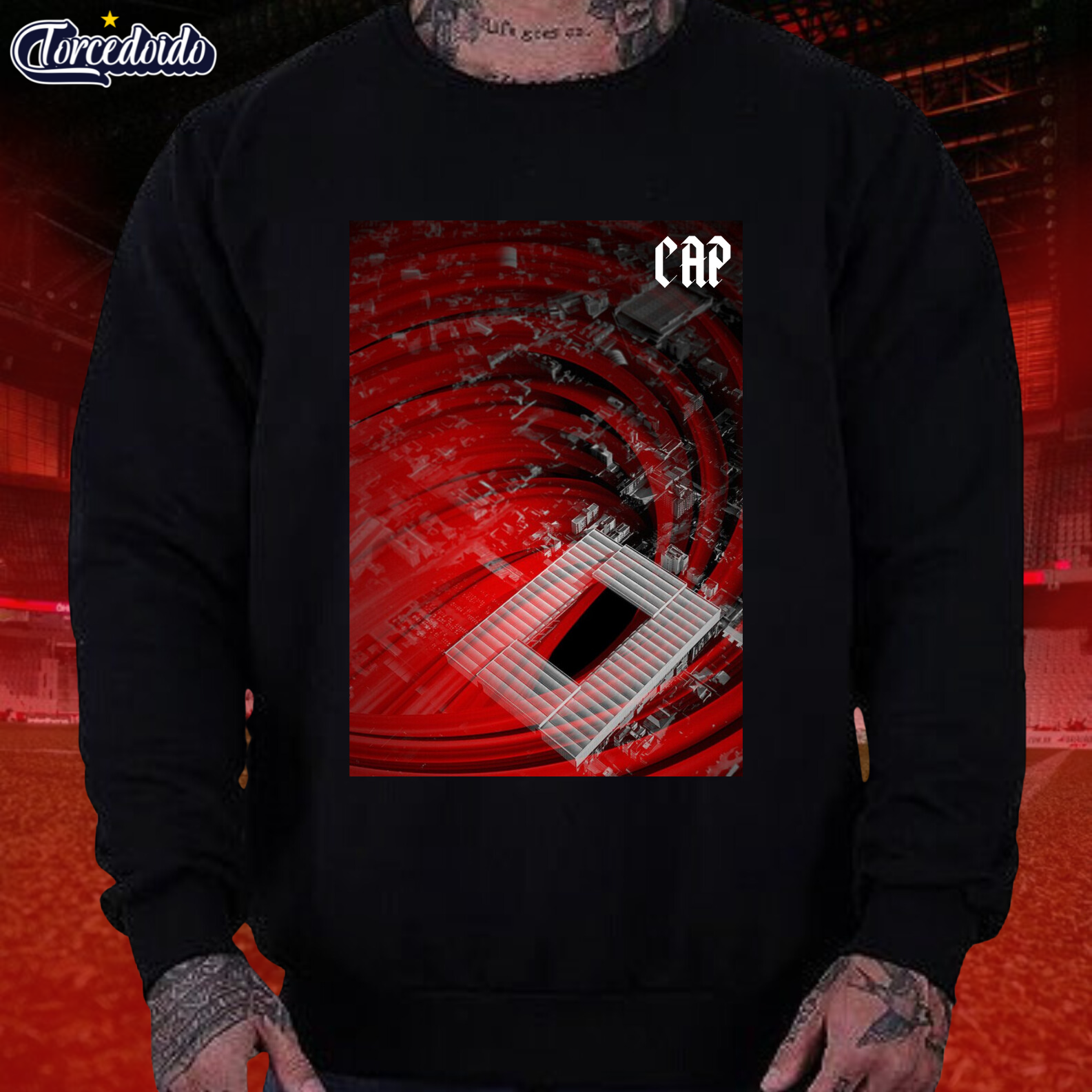 Nome do produto: Moletom Careca Arena CAP - Athletico