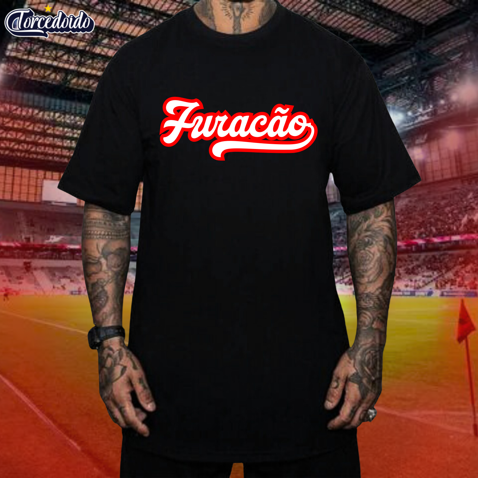 Nome do produto: Camiseta Furacão Old - Athetico