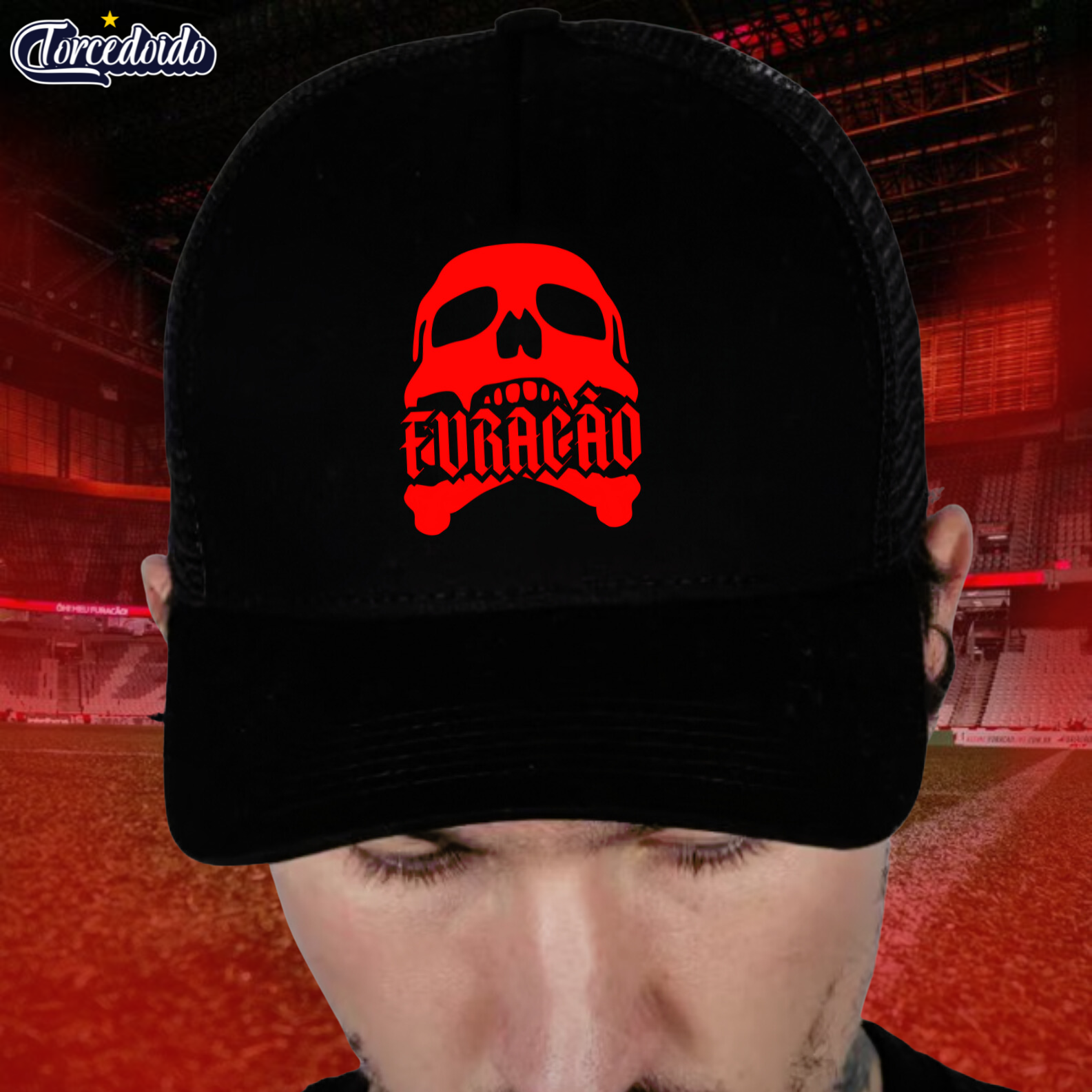 Nome do produto: Boné Redinha Caveira - Athletico