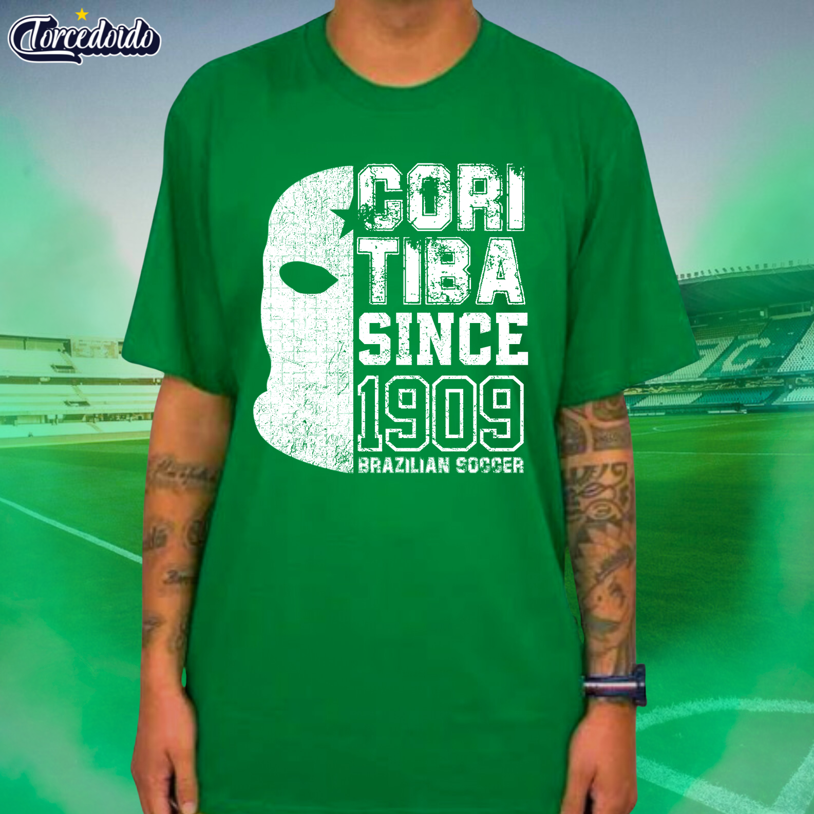 Nome do produto: Camiseta Since - Coritiba