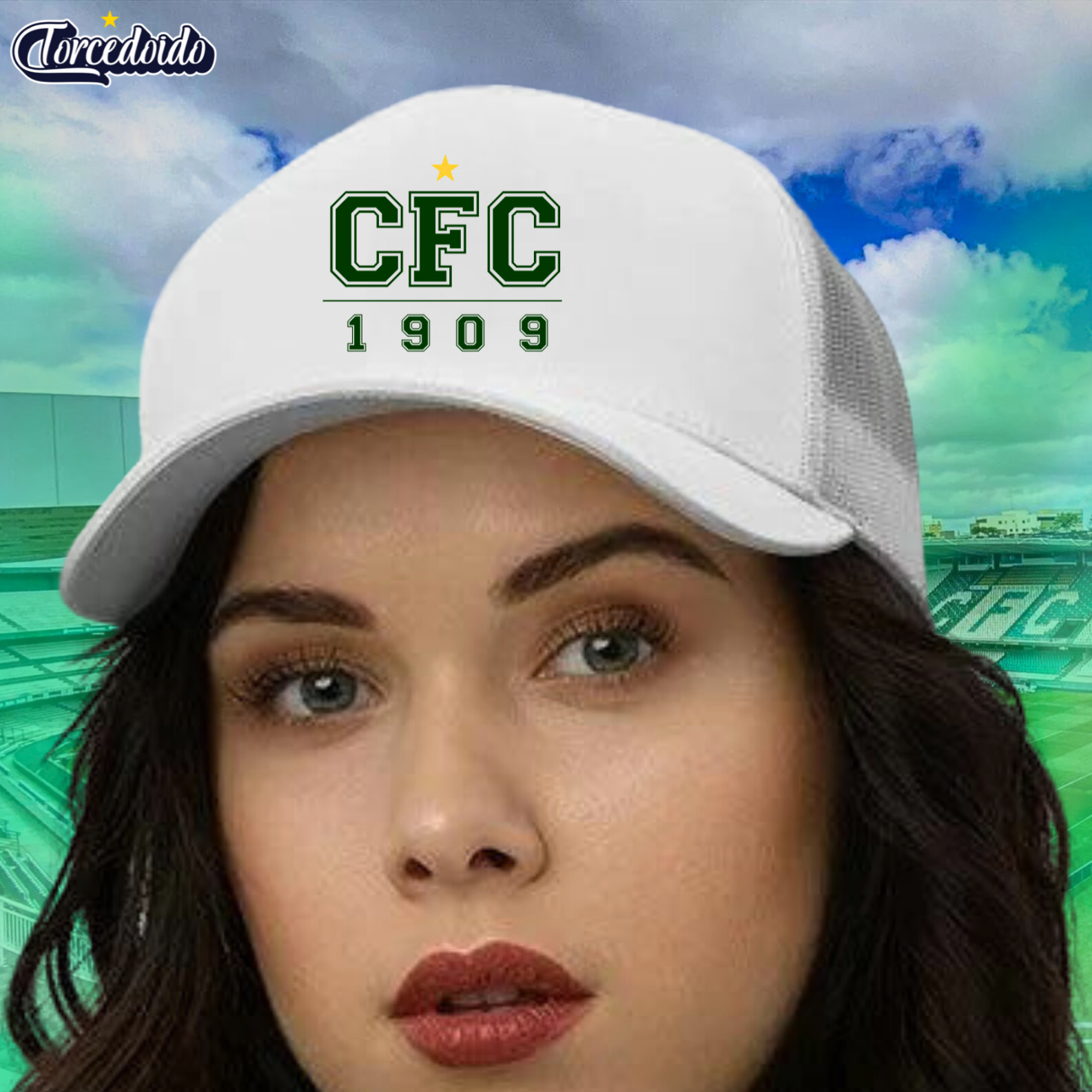 Nome do produto: Boné Redinha Antigo CFC - Coritiba