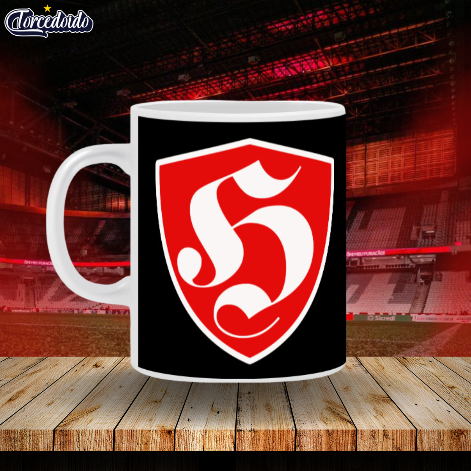 Nome do produto: Caneca Cerâmica Hooligans Logo - Athletico