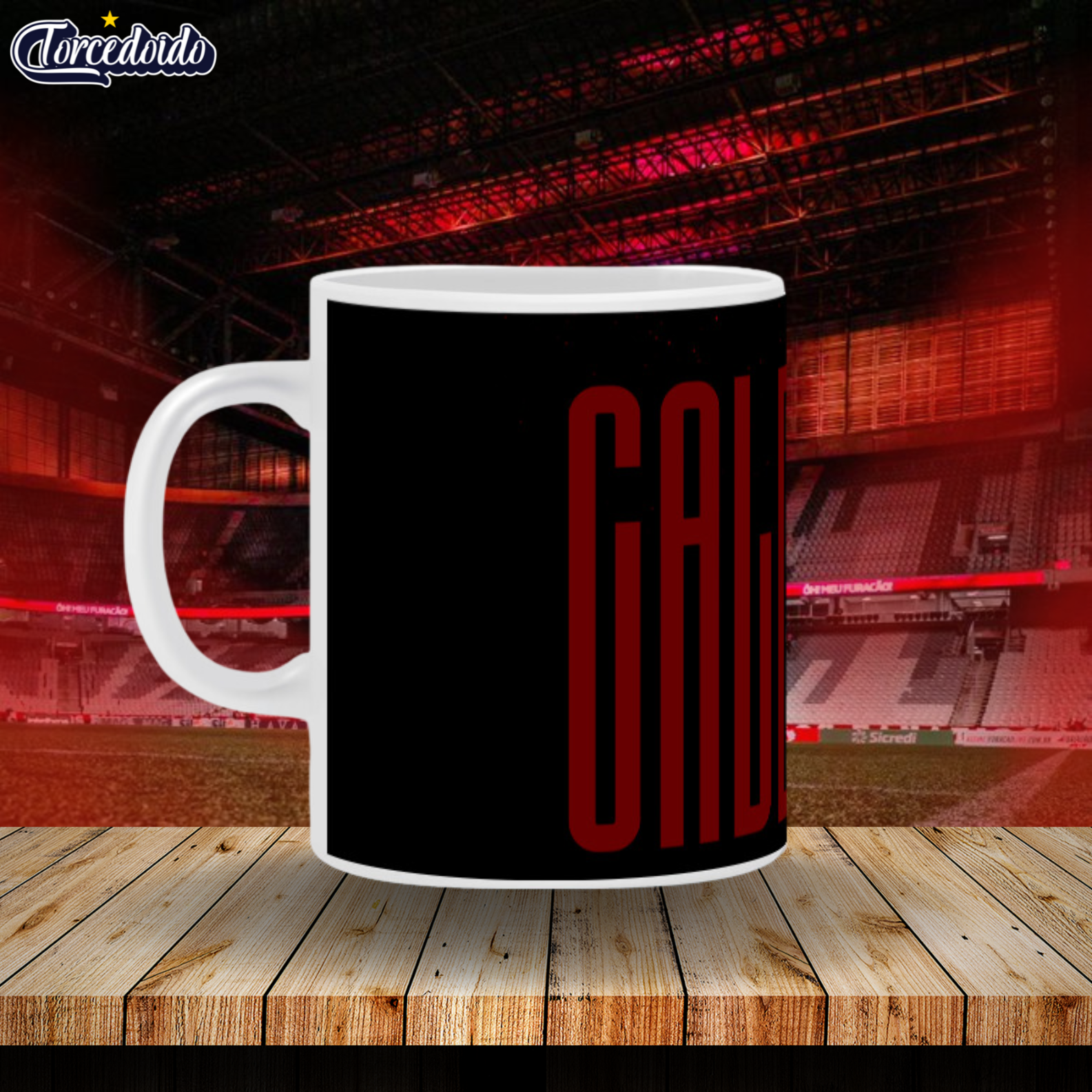 Nome do produto: Caneca Cerâmica Caldeirão - Athletico