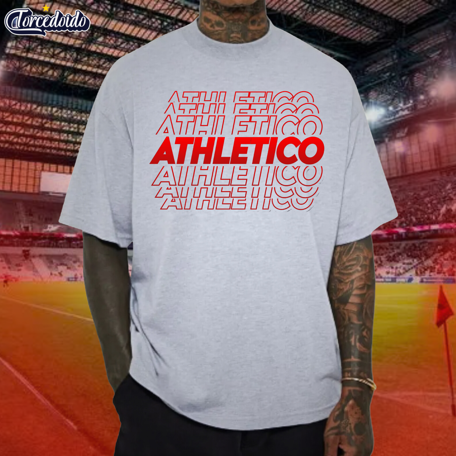 Nome do produto: Camiseta Athletico Multi - Athletico