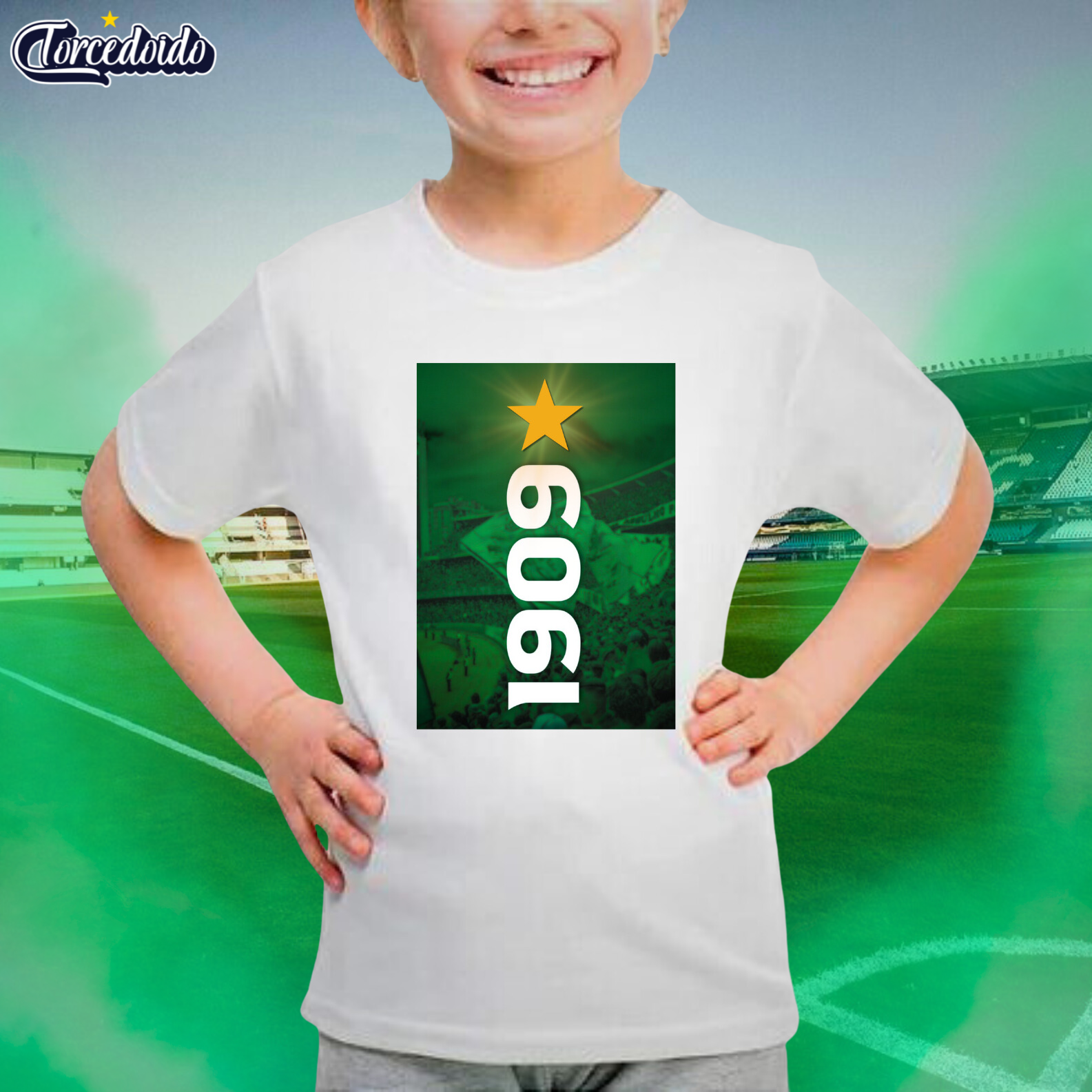 Nome do produto: Camiseta Infantil Torcida 1909 - Coritiba