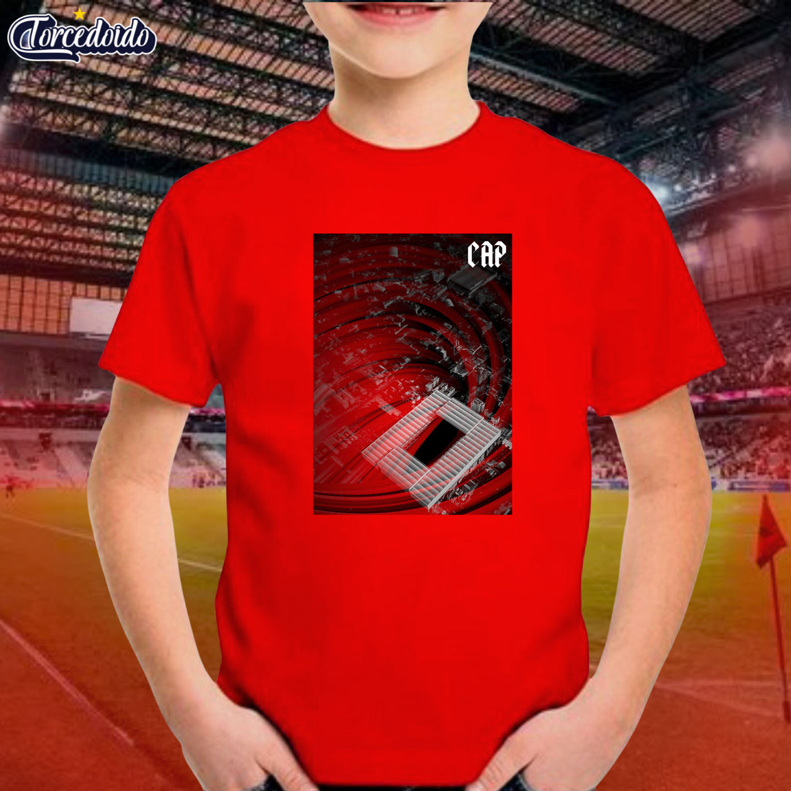 Nome do produto: Camiseta Infantil Arena CAP - Athletico
