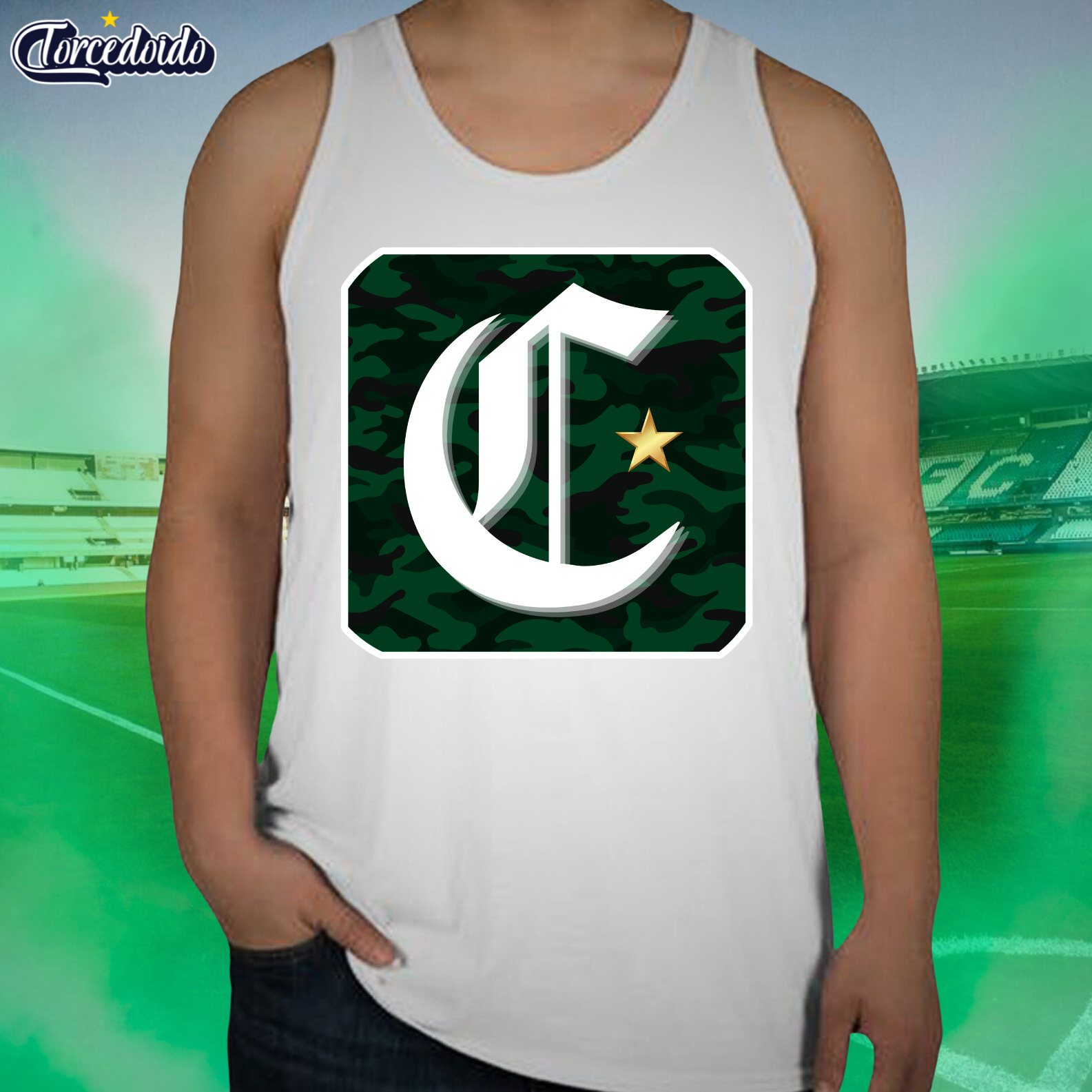 Nome do produto: Regata Letra - Coritiba