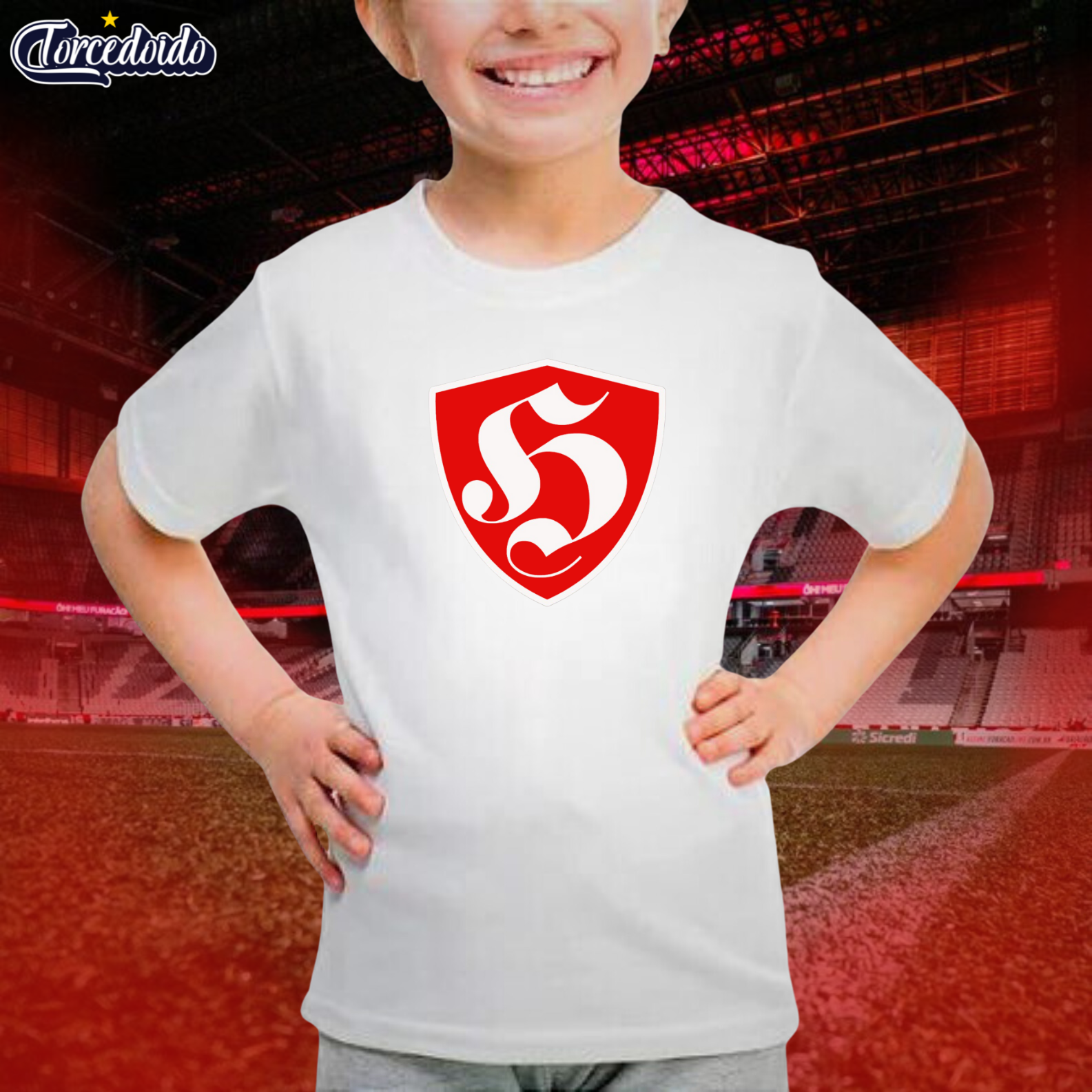 Nome do produto: Camiseta Infantil Hooligans Logo - Athletico