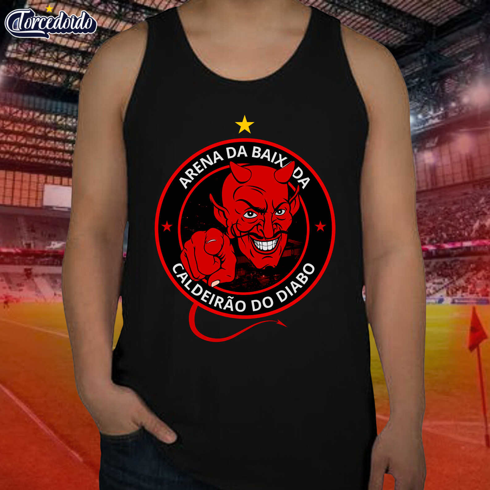 Nome do produto: Regata Caldeirão do Diabo - Athletico