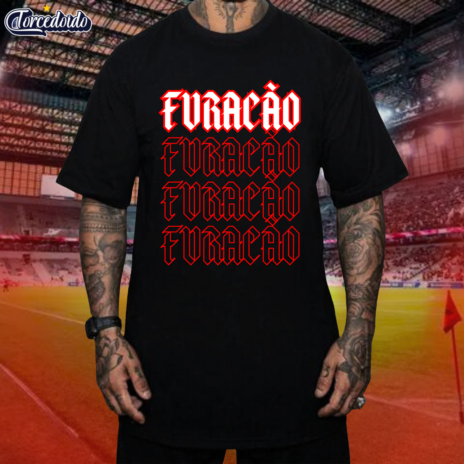 Nome do produto: Camiseta Furacão 3X  - Athetico