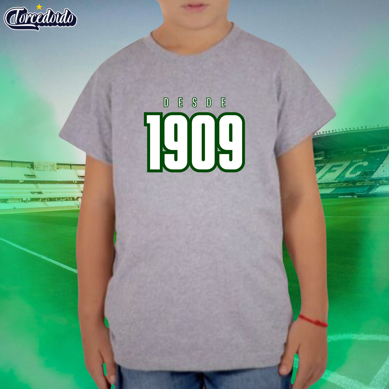 Nome do produto: Camiseta Infantil Desde 1909 - Coritiba