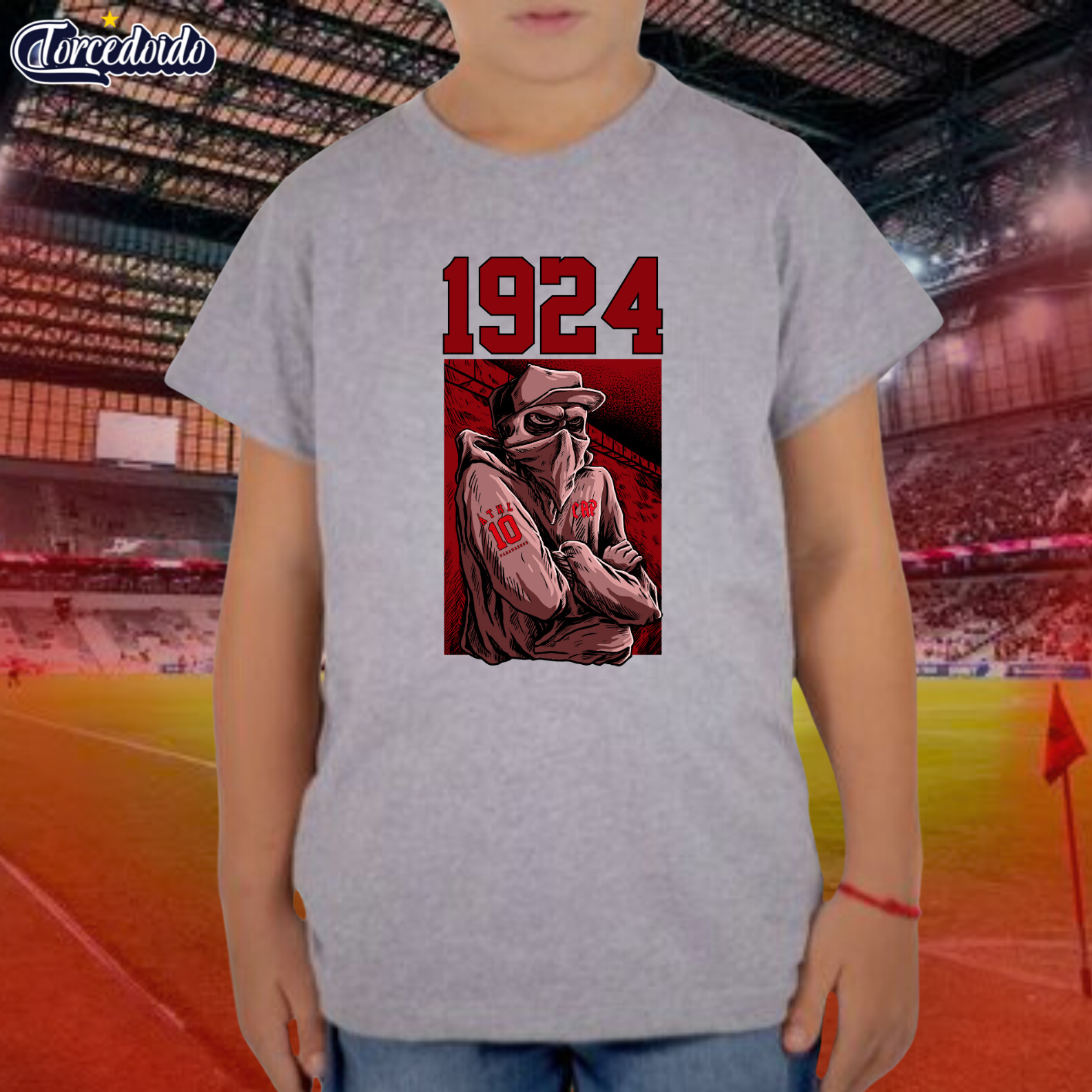 Nome do produto: Camiseta Infantil Person - Athletico