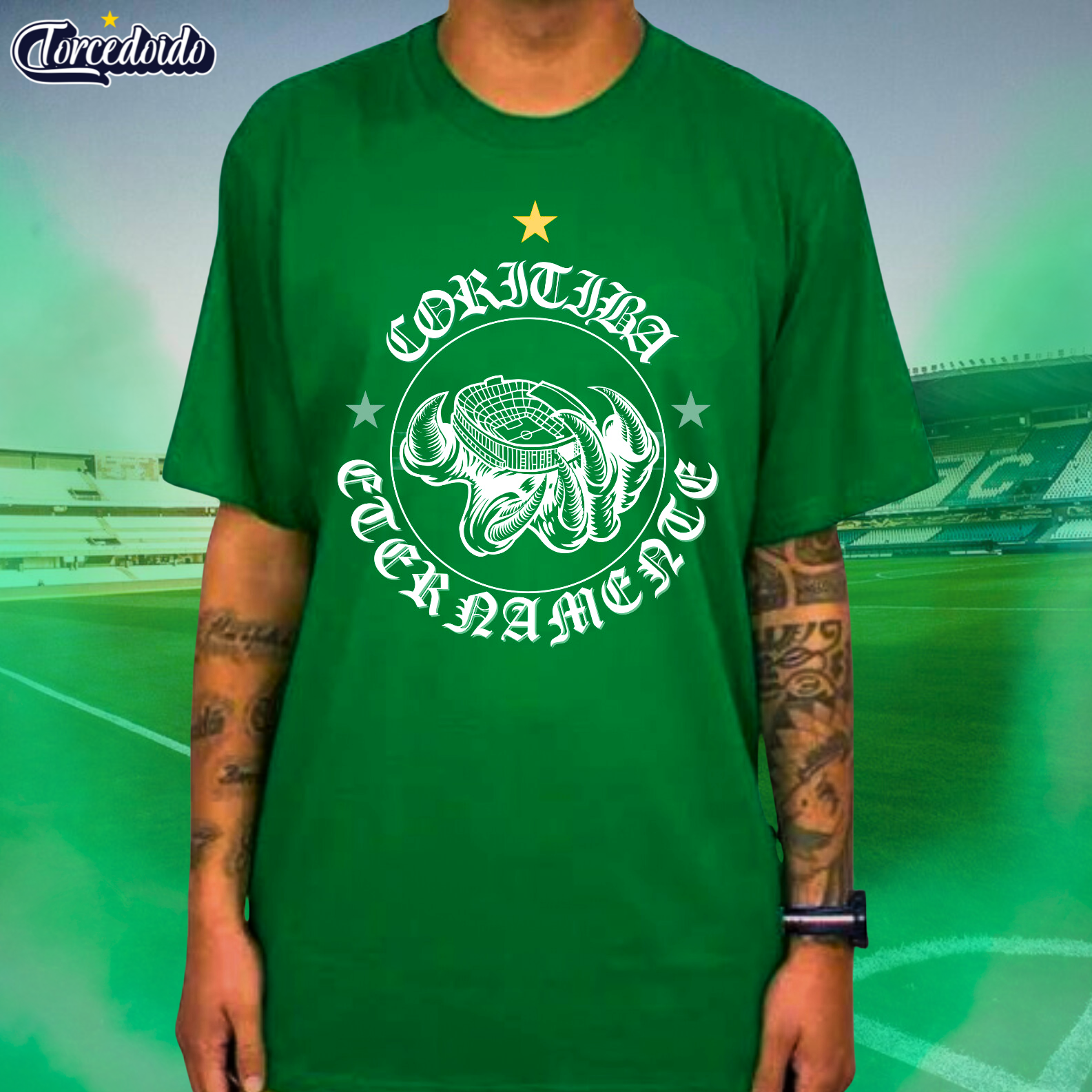Nome do produto: Camiseta Coritiba Eternamente - Coritiba